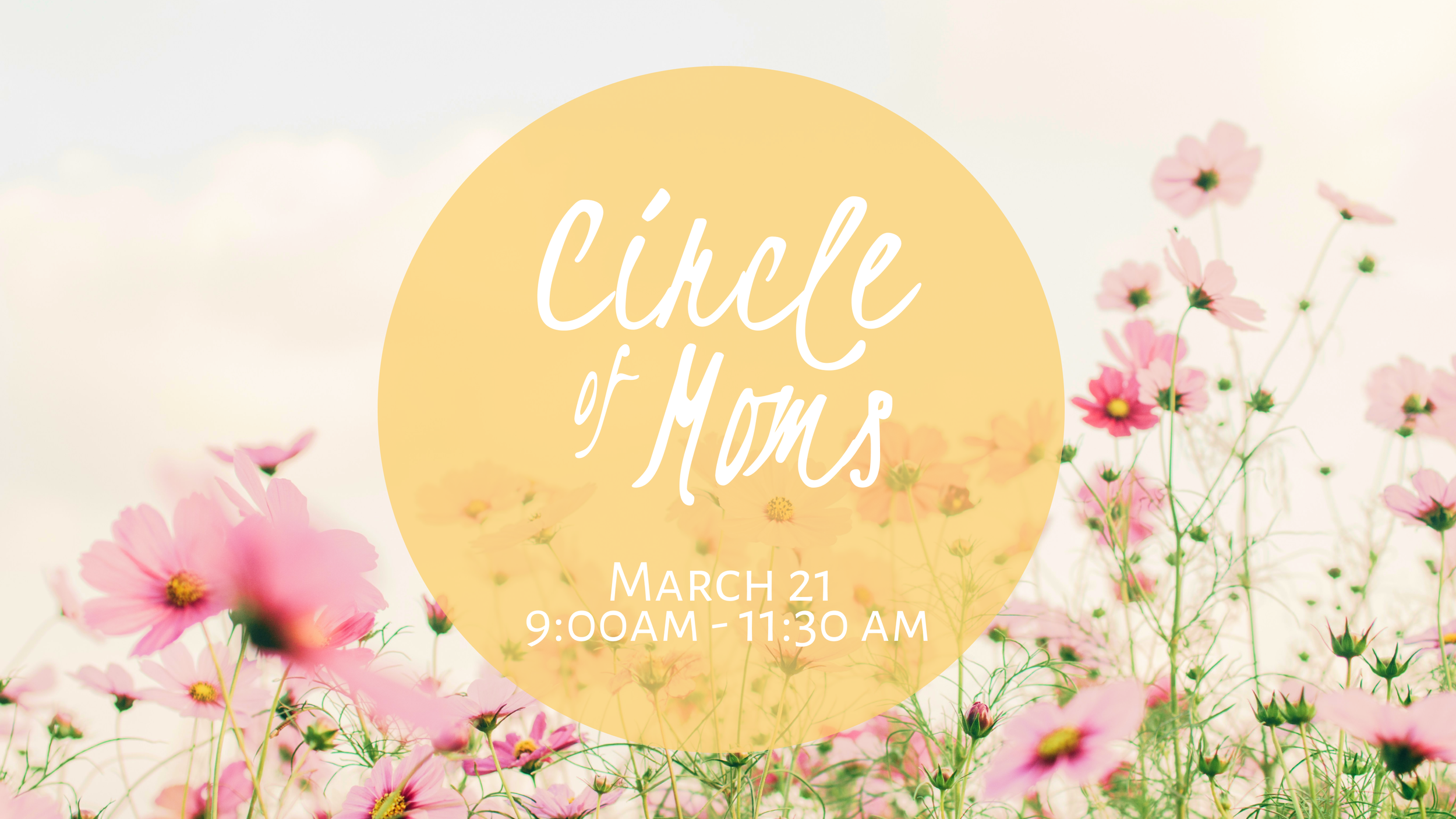 March Circle of Moms