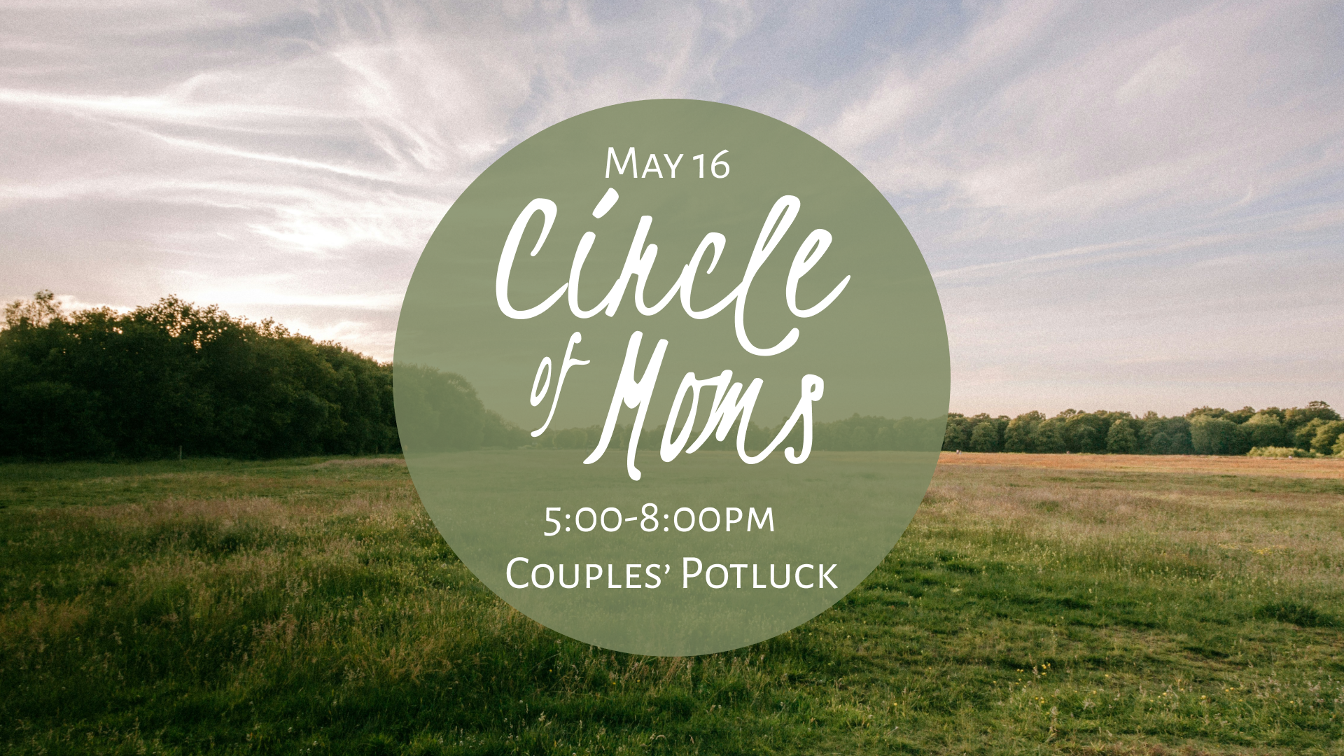 Circle of Moms - Couples' Potluck 