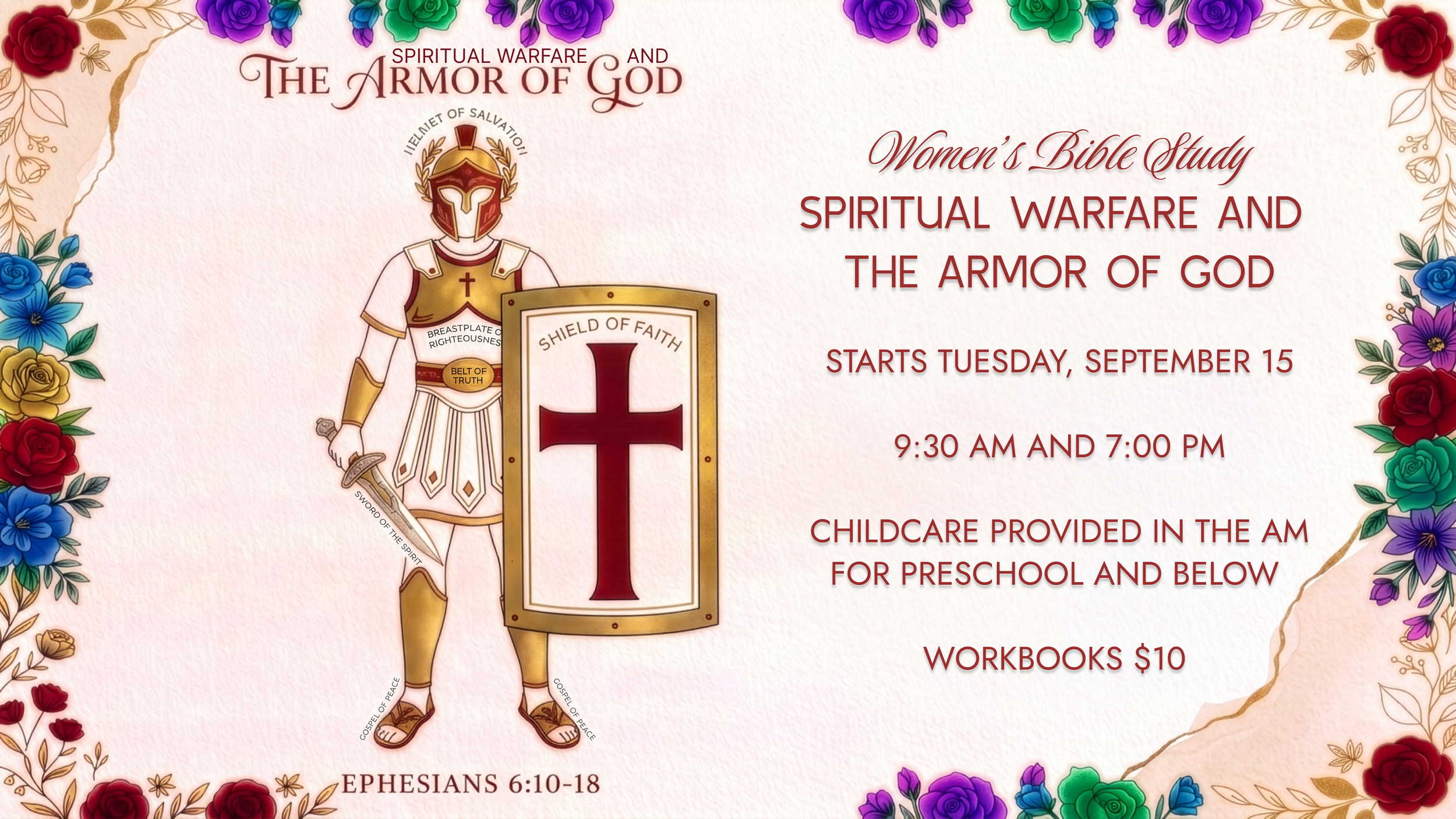 Women's Bible Study - The Armor of God