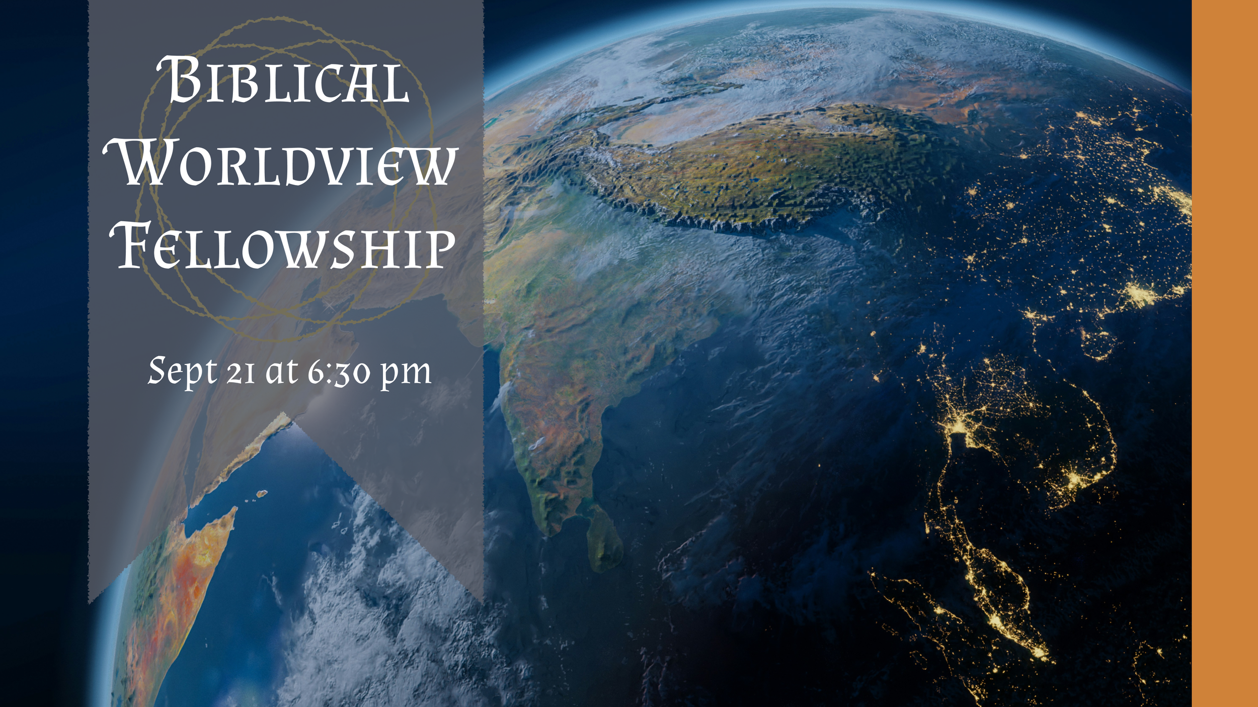 September Biblical Worldview Fellowship