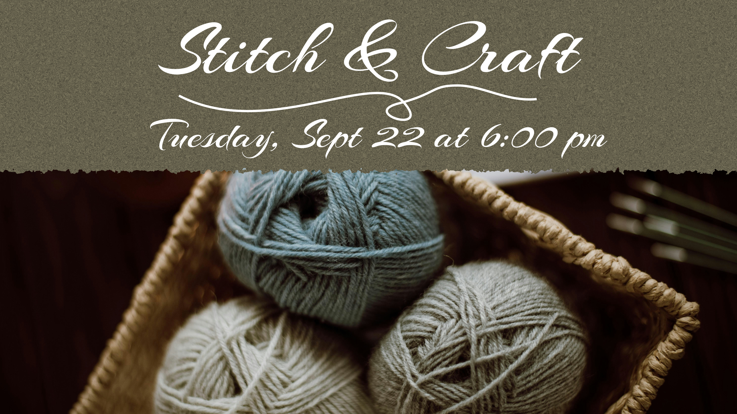 September Stitch and Craft