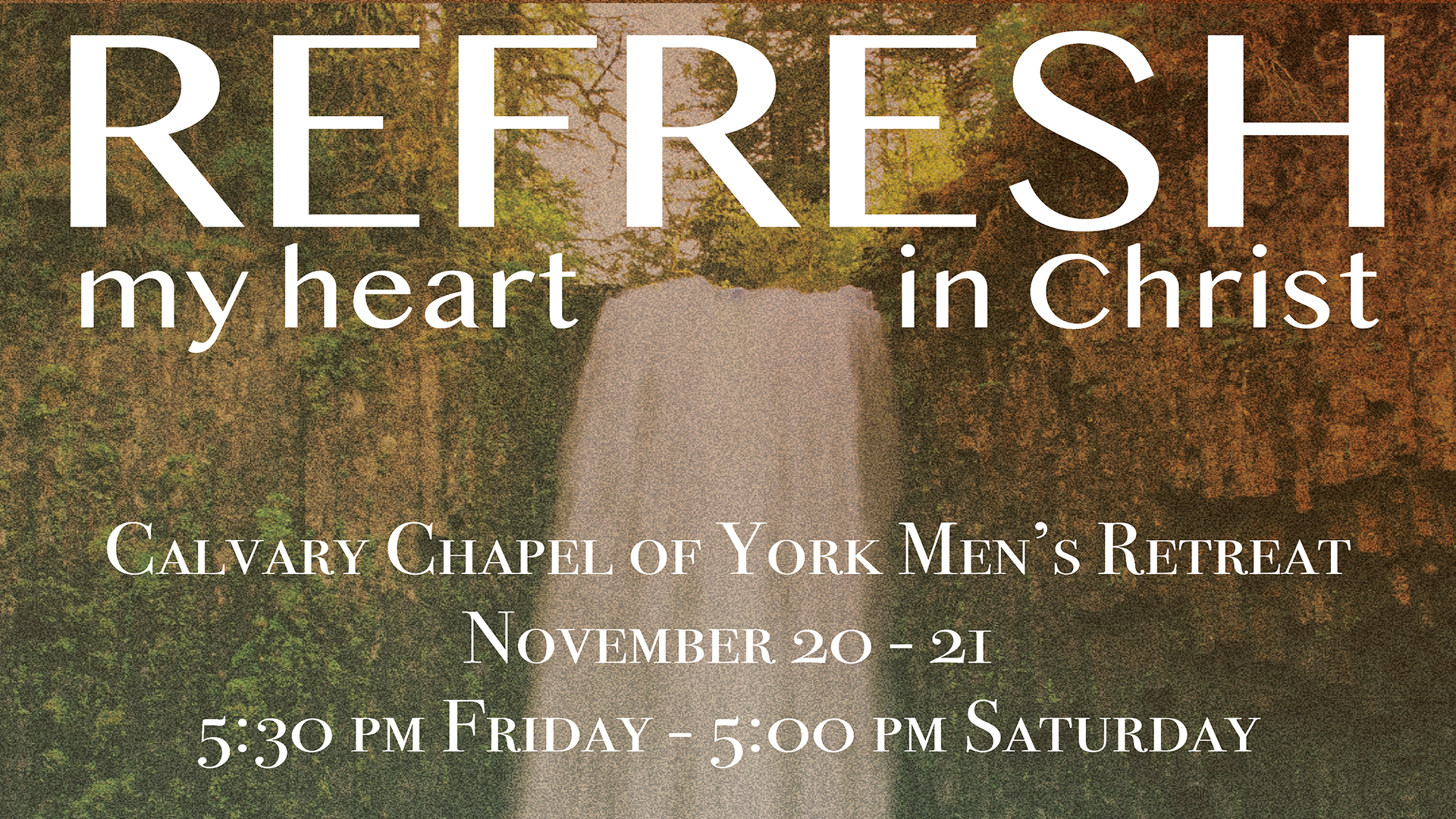 Men's Retreat