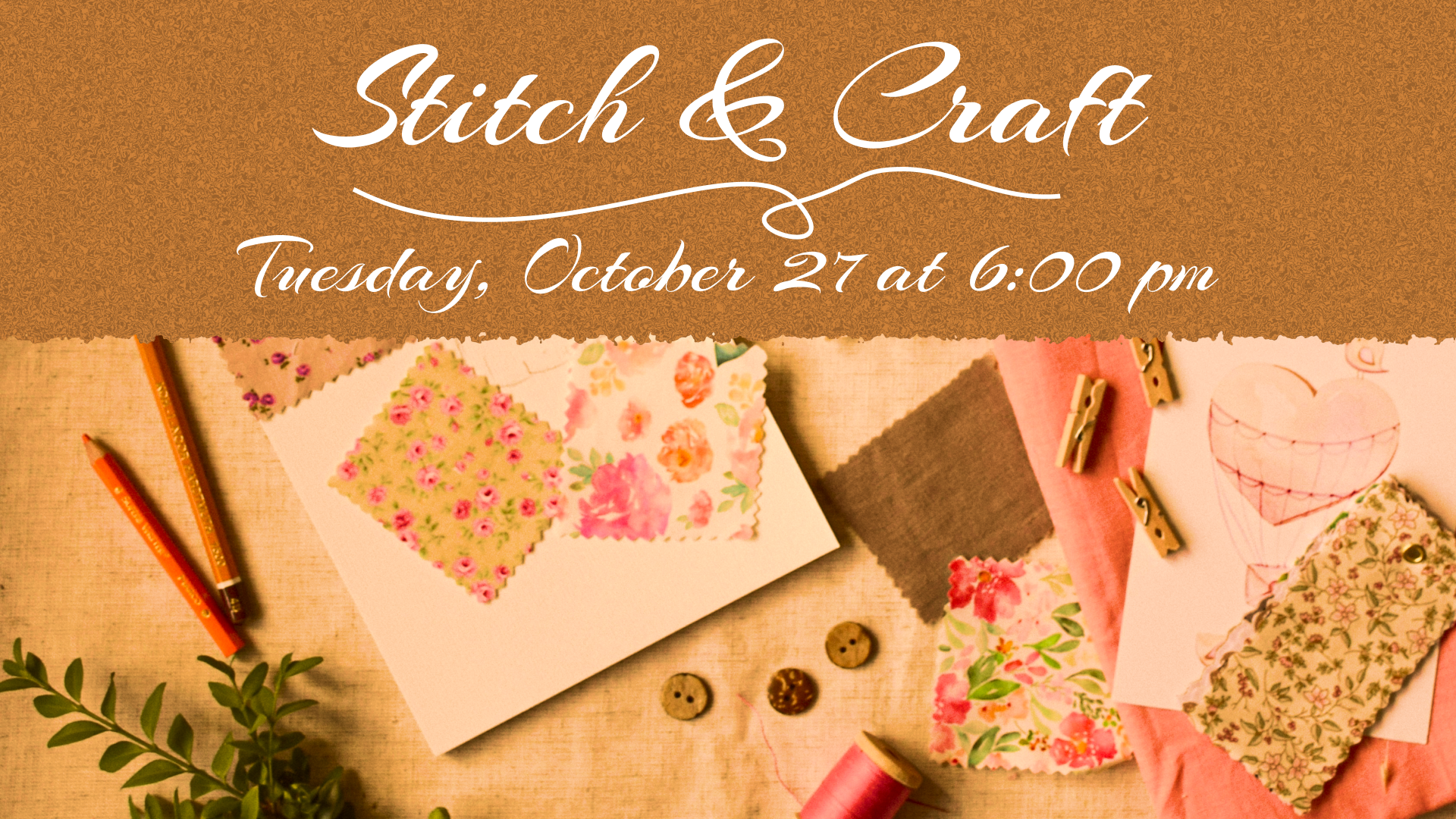 October Stitch and Craft