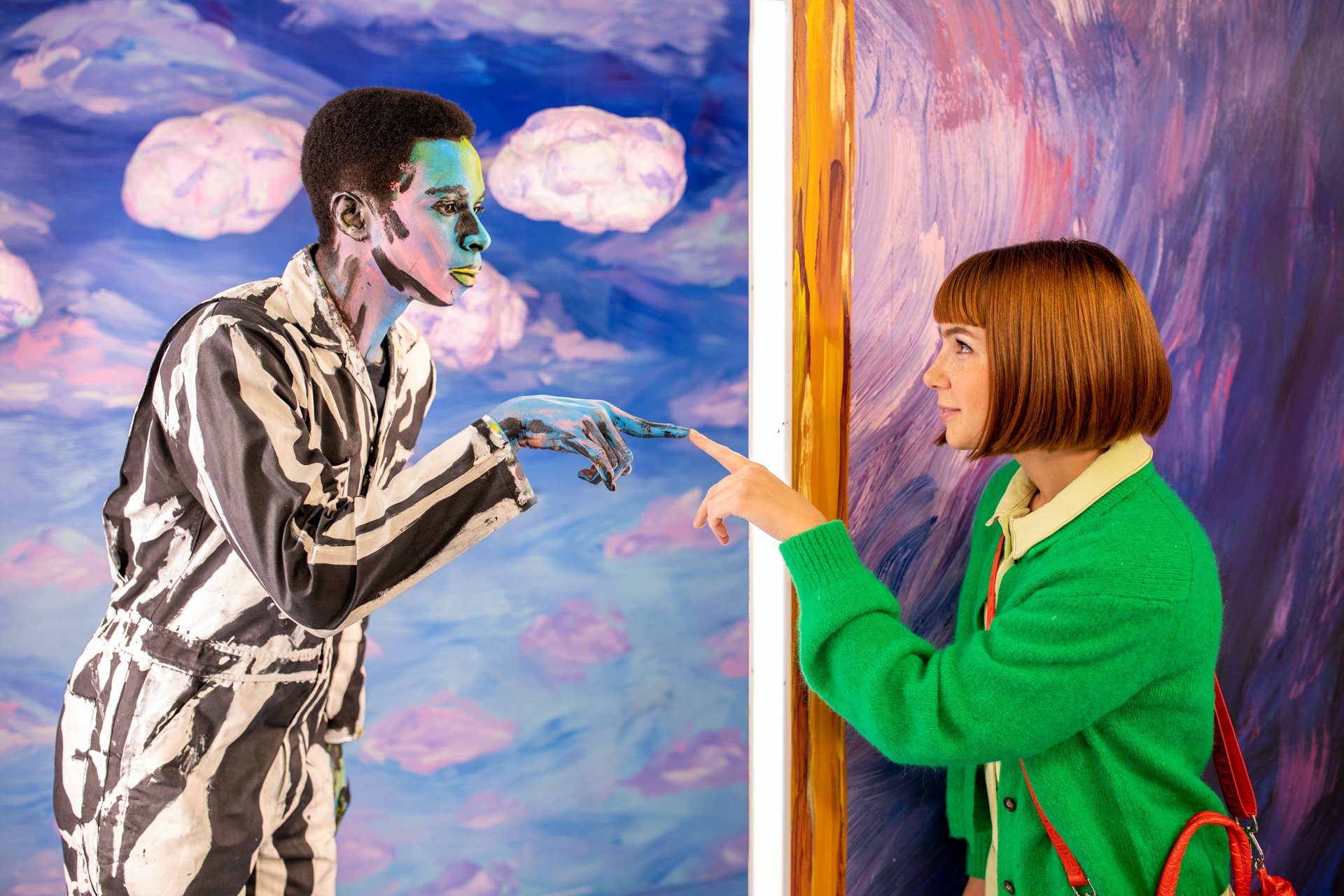 Art You Can Touch painted by Alexa Meade - Model Adrian Richardson, Photo by Lory Lyon (1).jpeg