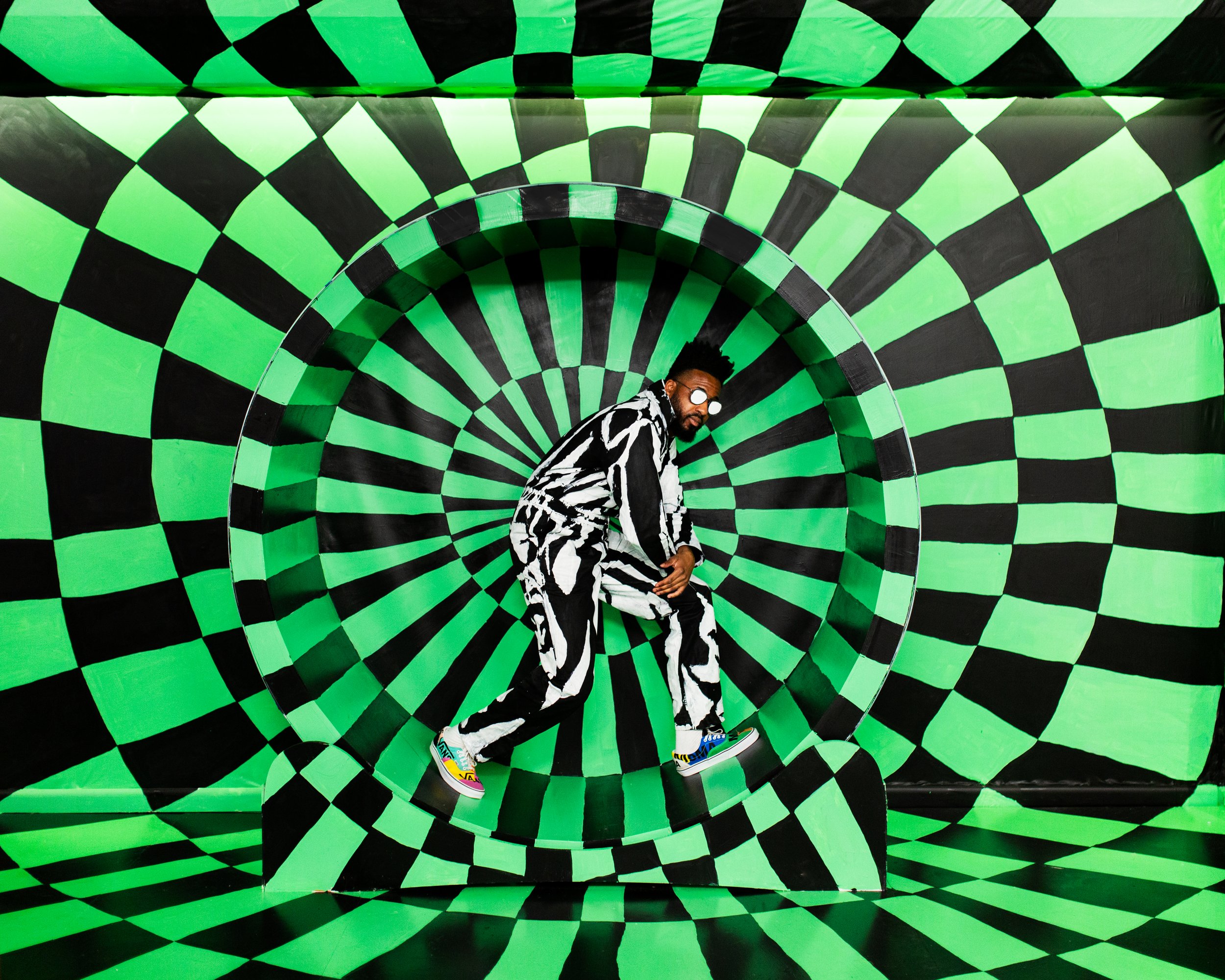 Human Hamster Wheel by Alexa Meade - Model Sur Fresh photographed by Mike Monaghan.jpg