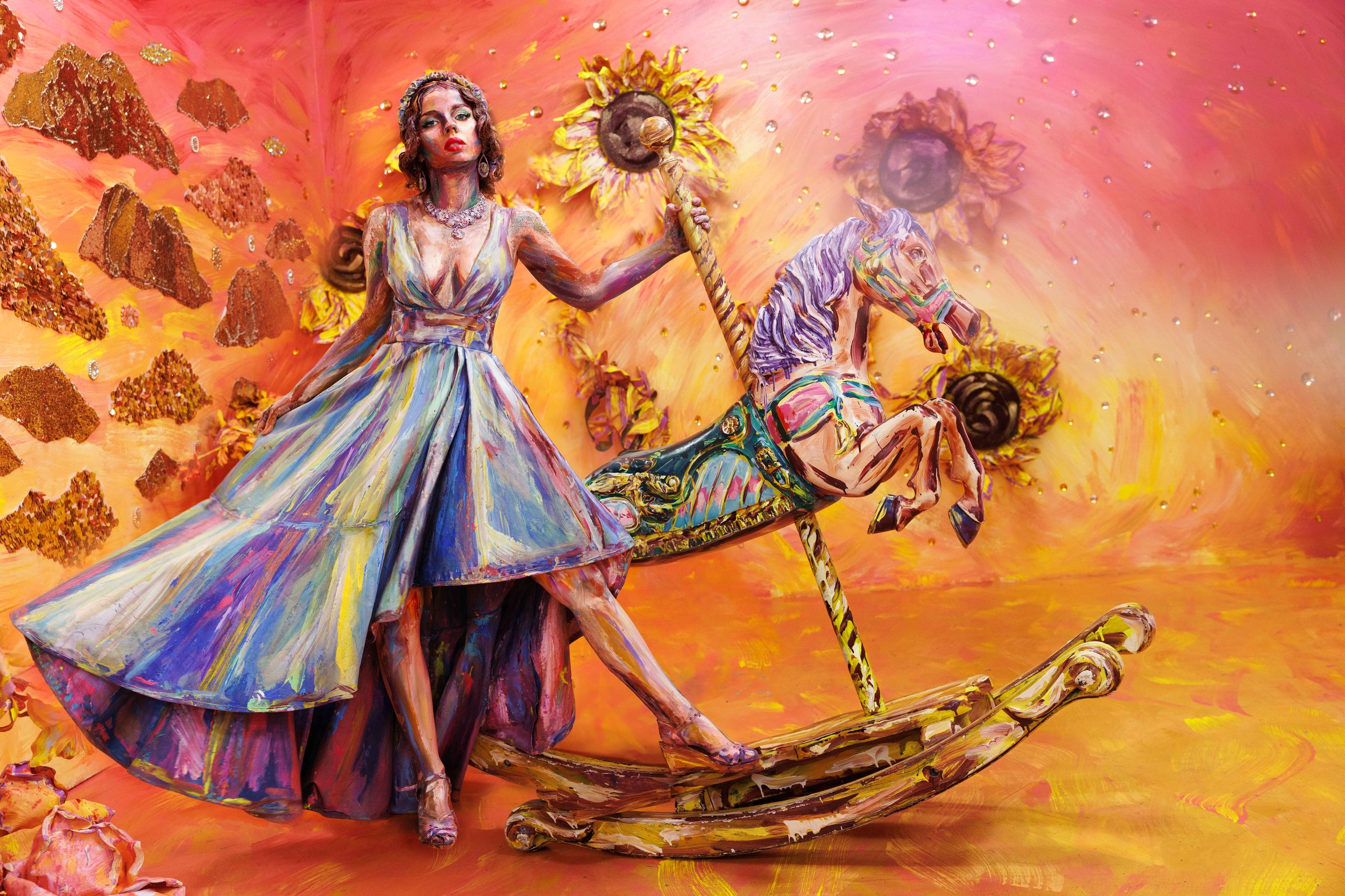 Collabs Ruby fallback - Model Photographer Ruby June painted by Alexa Meade.jpg