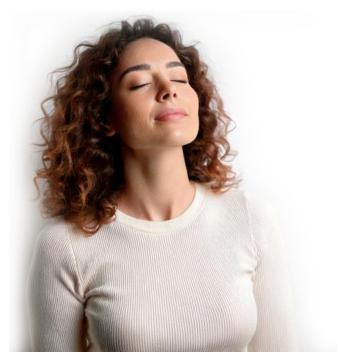 Calm woman