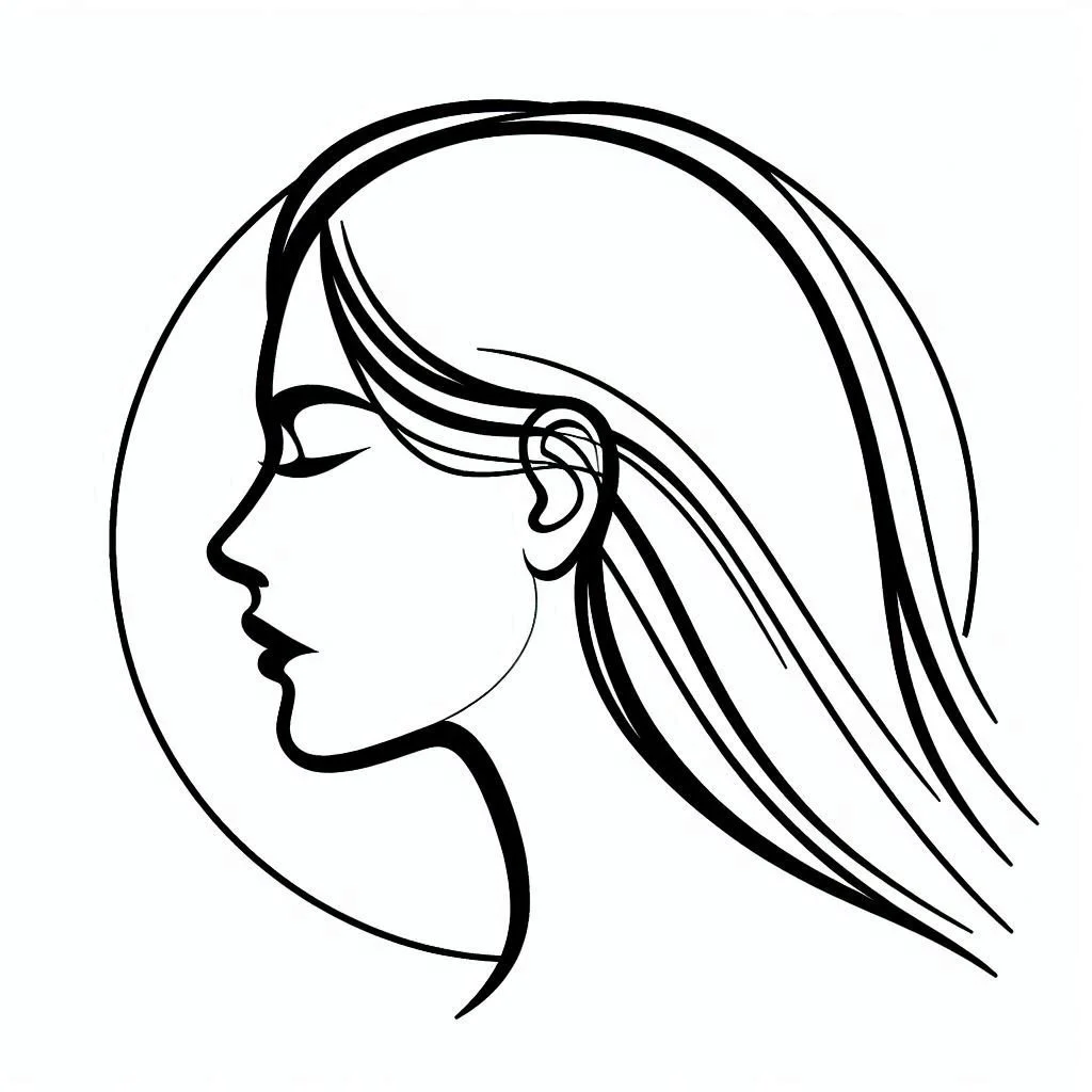 A woman