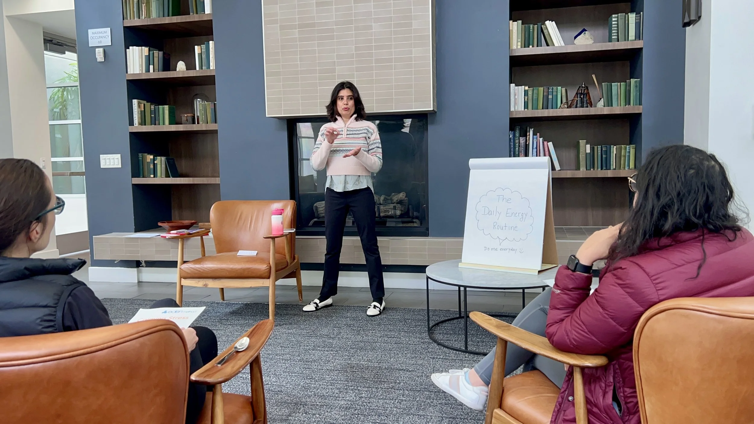 Teaching a workshop