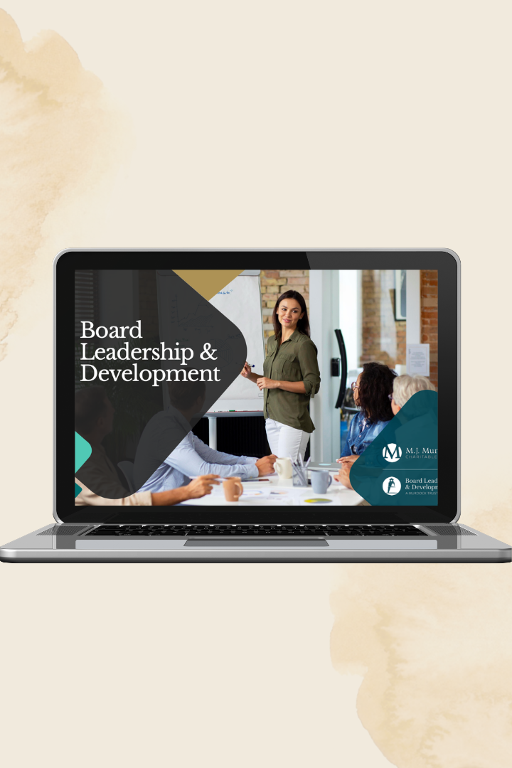 Board Leadership & Development with 
Dan Wolgemuth 