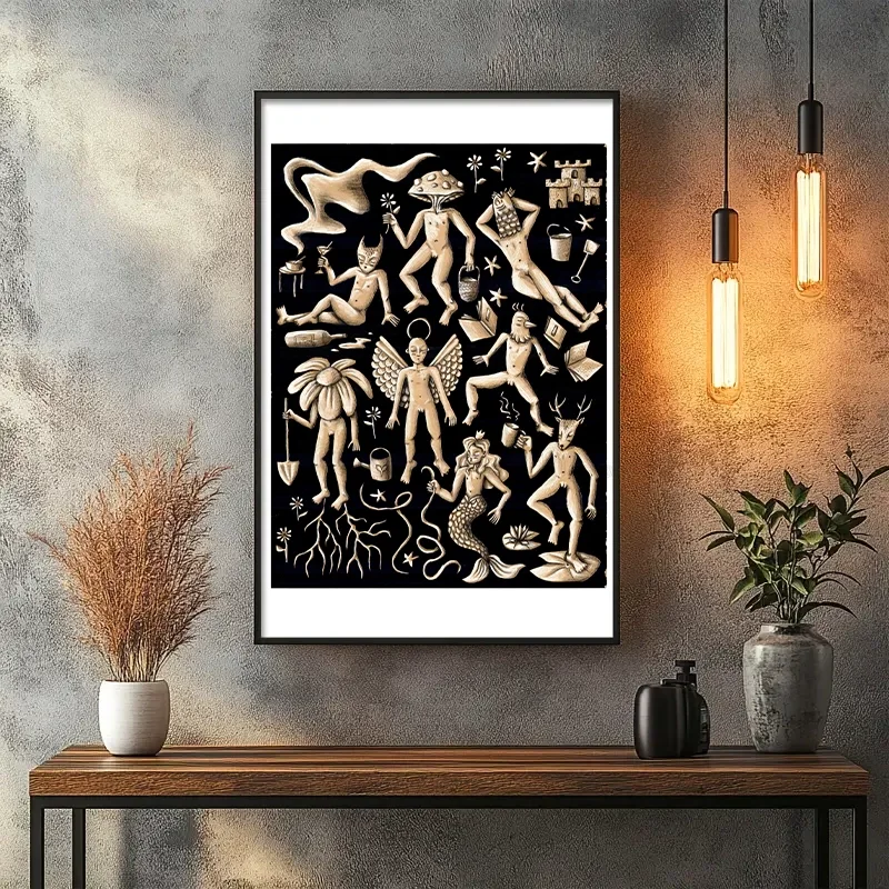 "Summer relaxation" Poster print - 24"x36"