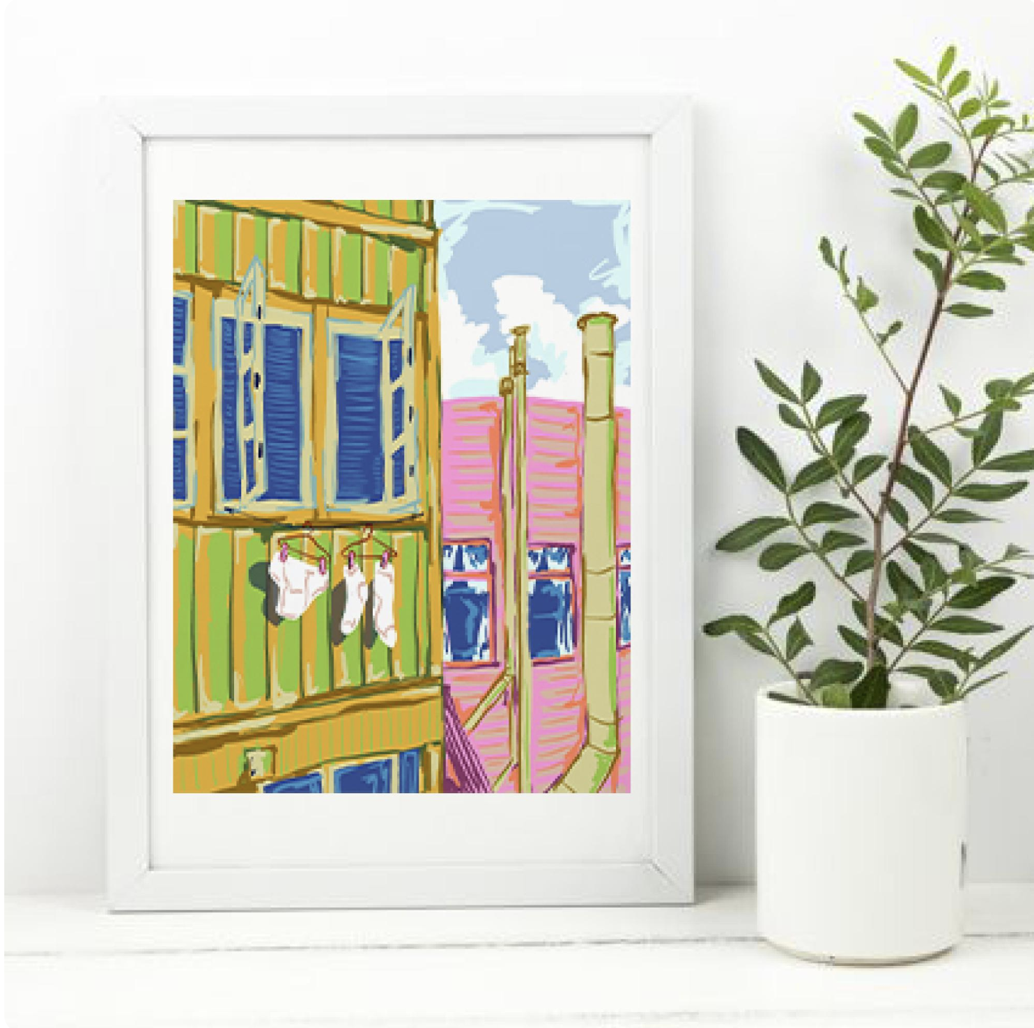 "North Beach" Print - 8.5"x11"