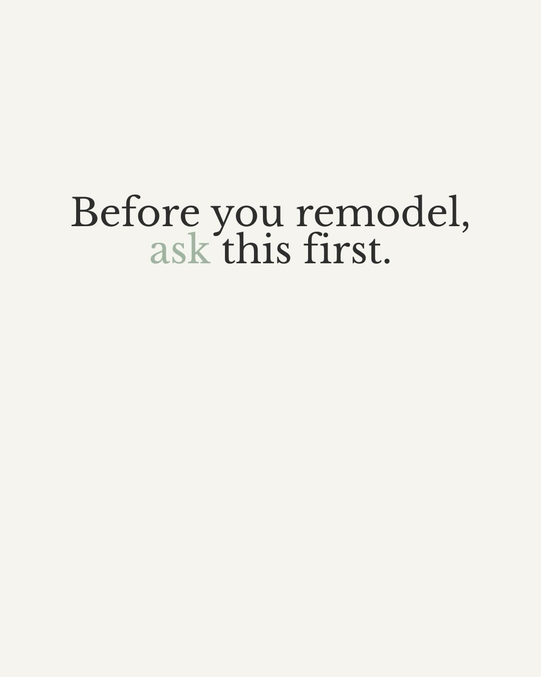 Before any work begins, the right questions make the entire process smoother. 

Clear expectations set the tone for everything that follows. 

#vkinteriorsllc #girlcontractor #dallasremodel #designbuild #homerenovation