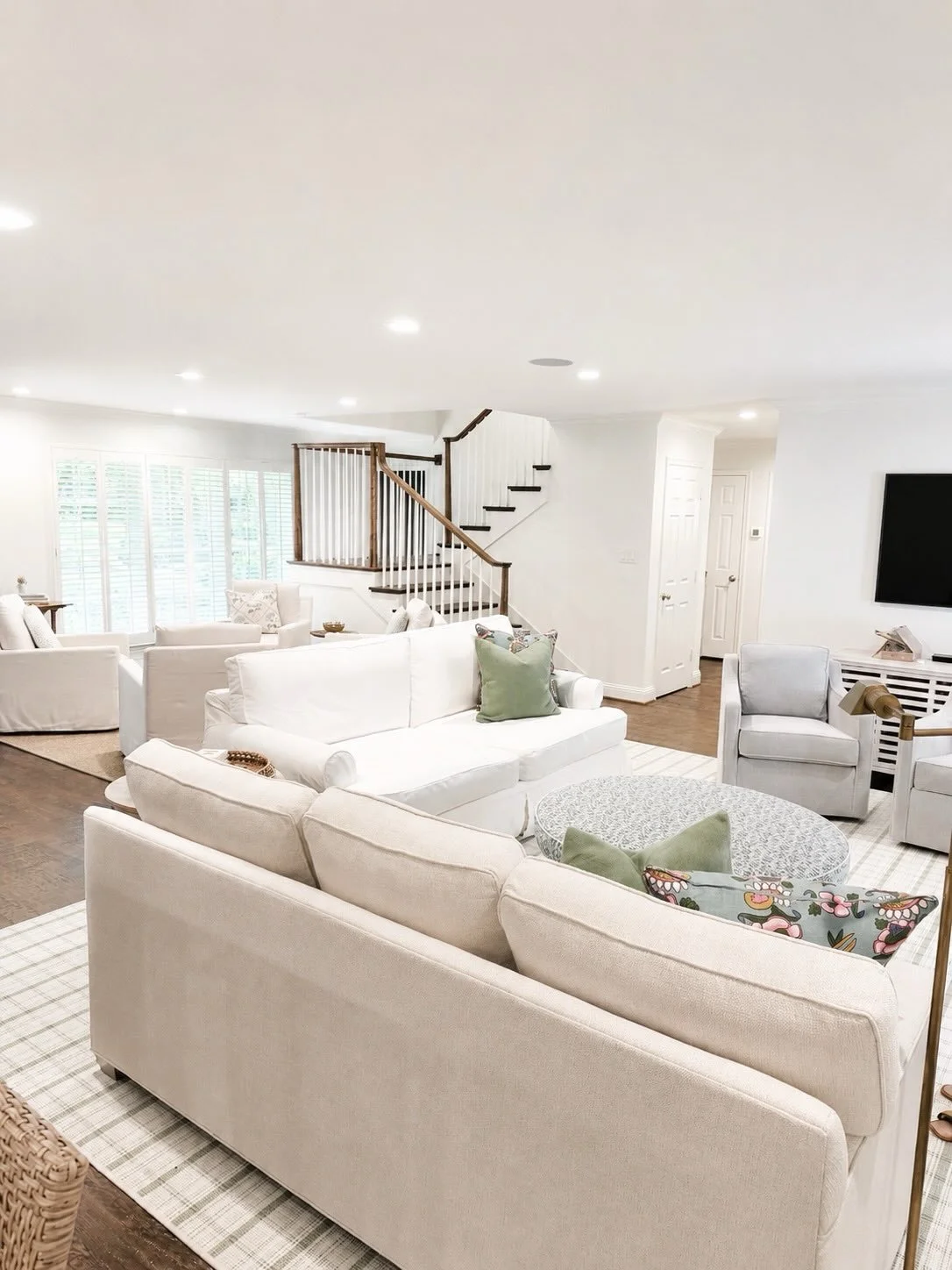 Another home transformed ✨

We recently finished opening up this home by moving the stairs and reworking the layout to create a more open living room and spaces that truly work for this family&rsquo;s everyday life. It&rsquo;s always rewarding to see