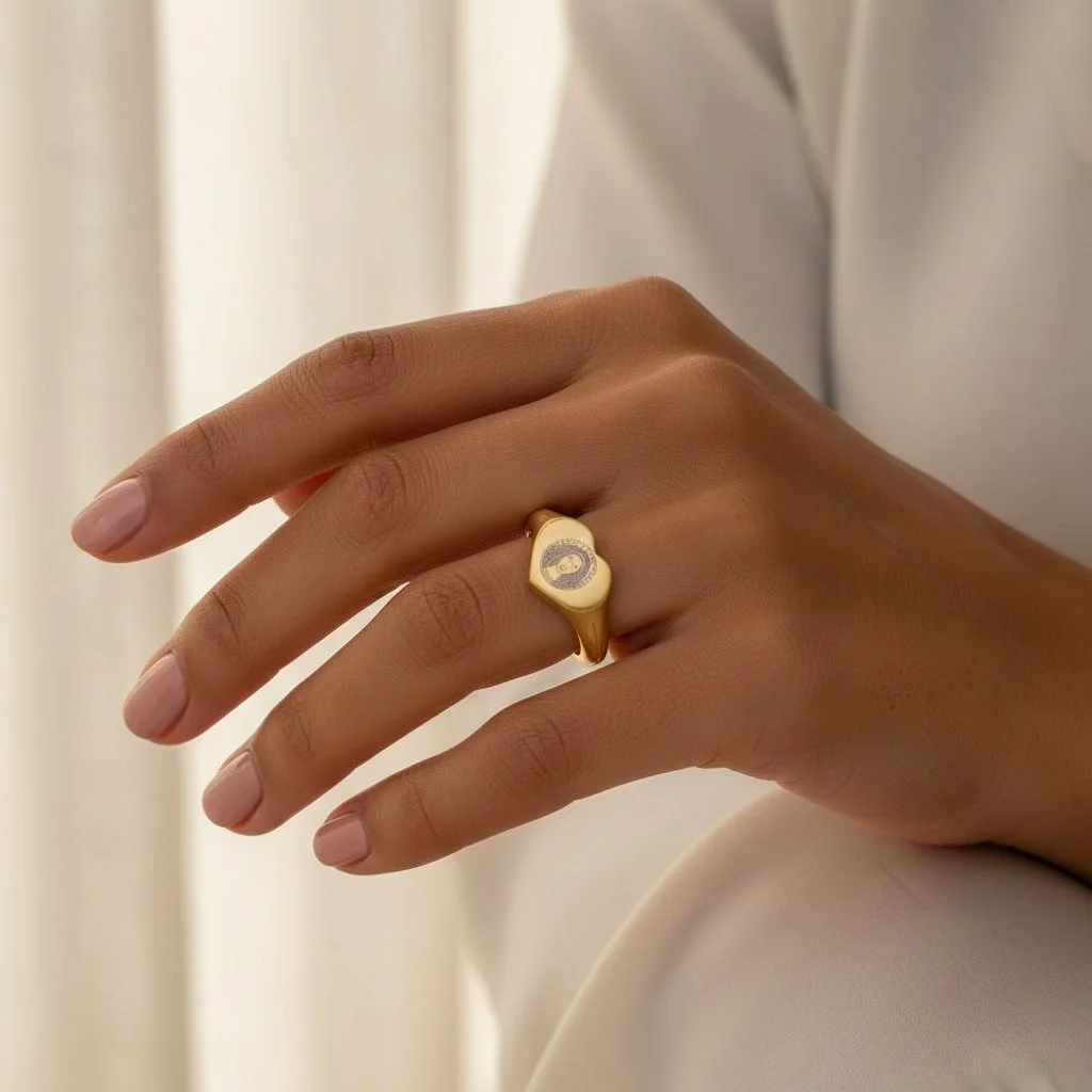 "Built For This" Ring — Engravable Stainless Steel Personalized Gift