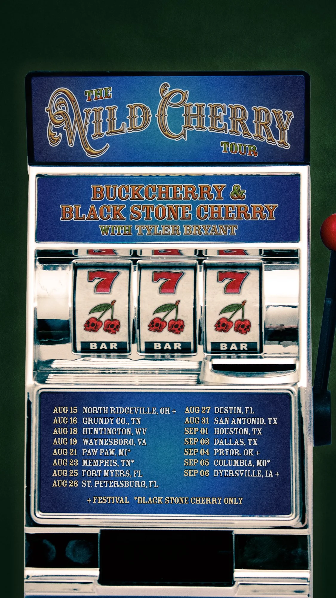 Buckcherry embarks on the final leg of the Roar Like Thunder Tour