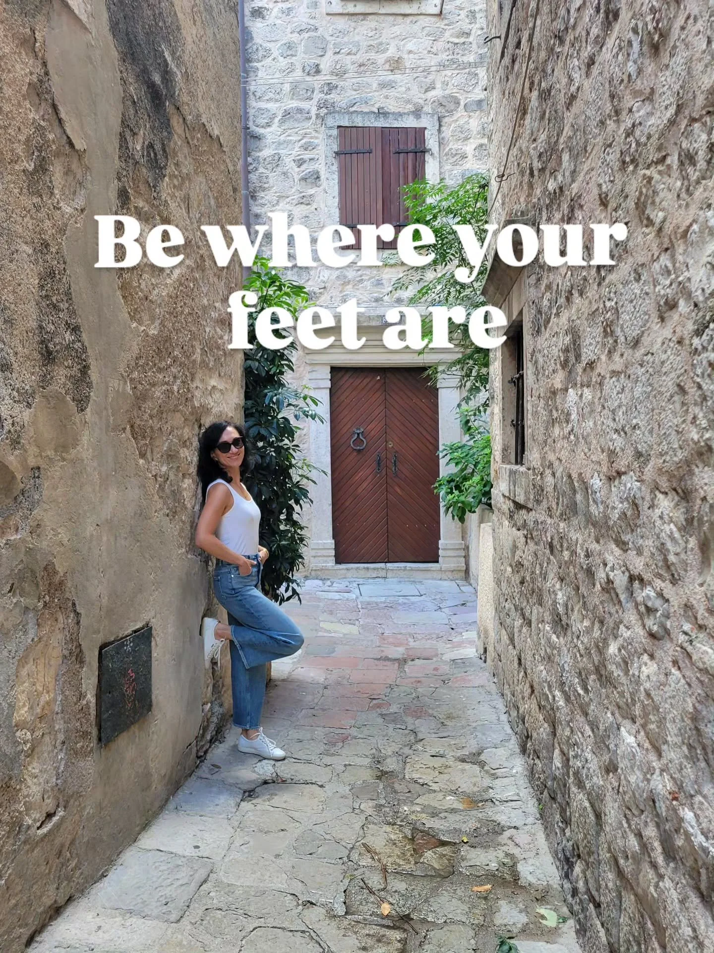 Travel always reminds me &mdash; the best moments happen when we actually slow down enough to notice them.

You don&rsquo;t need to be anywhere else but here. 💛

Breathe it in. Look around. Let yourself&nbsp;be&nbsp;in this moment.