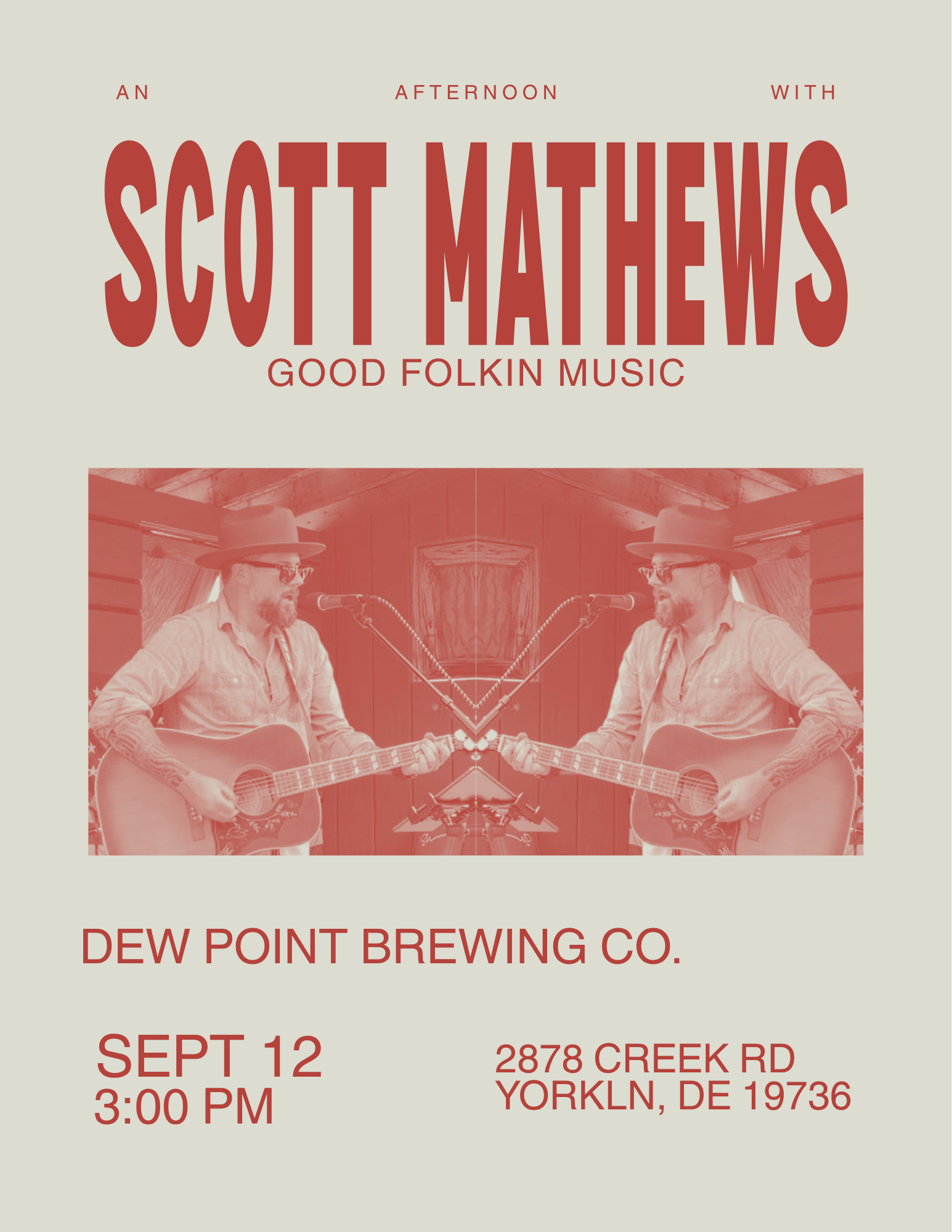 Scott Live Outside @ Dew point Brewing Co.