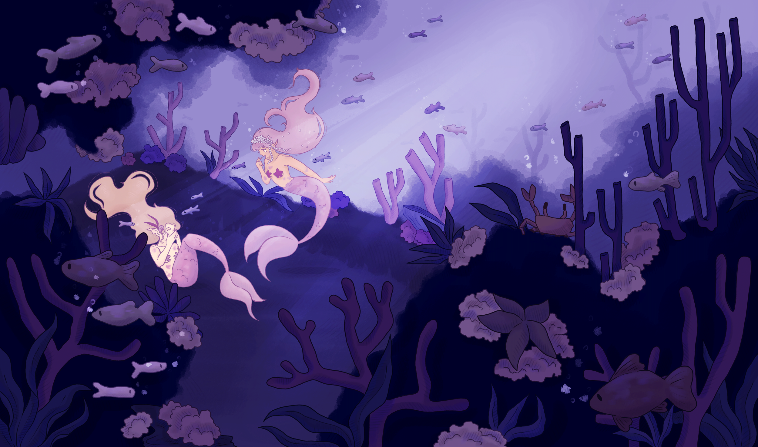 Mermaids Play | Lydia Traverso