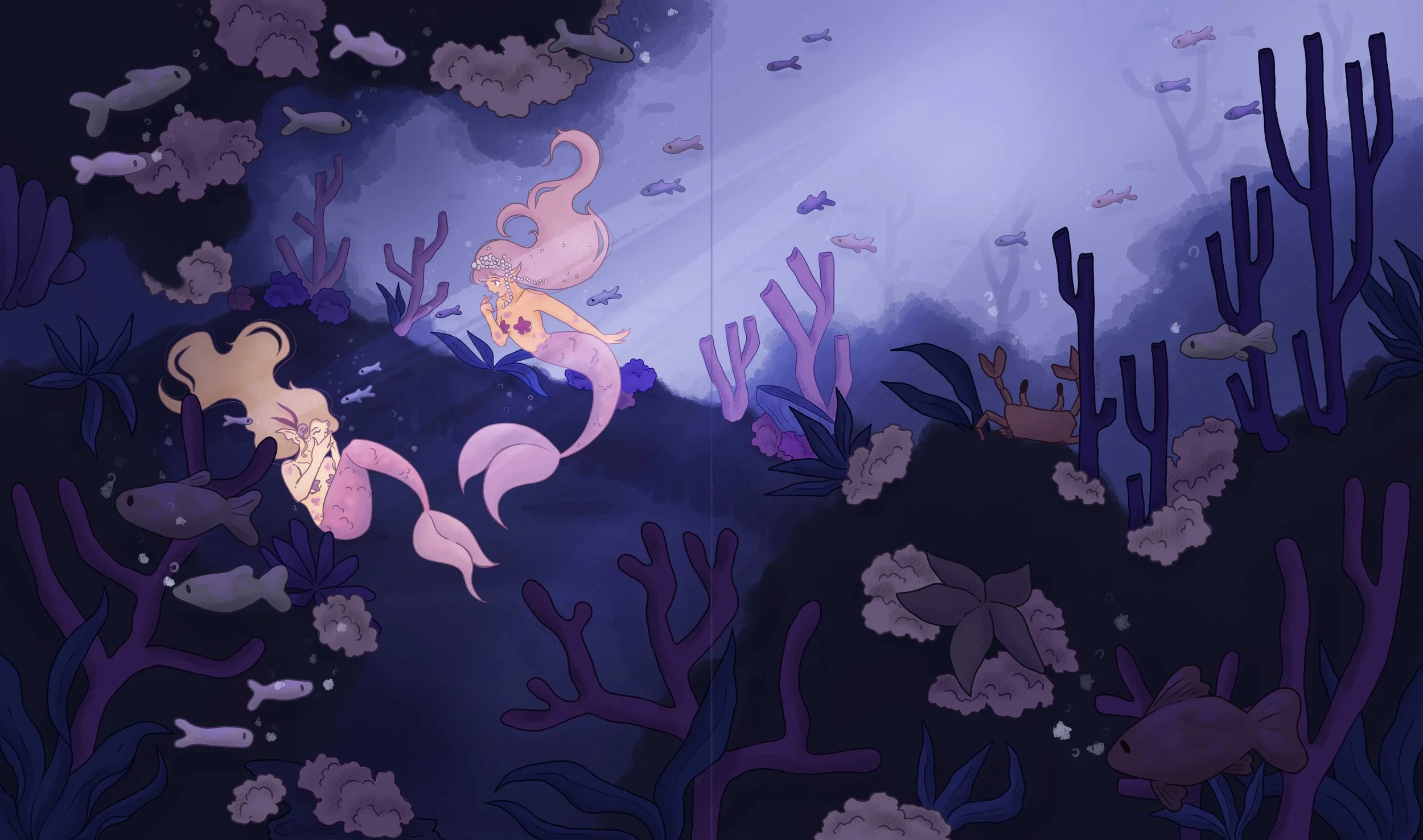 Mermaids Play | Lydia Traverso