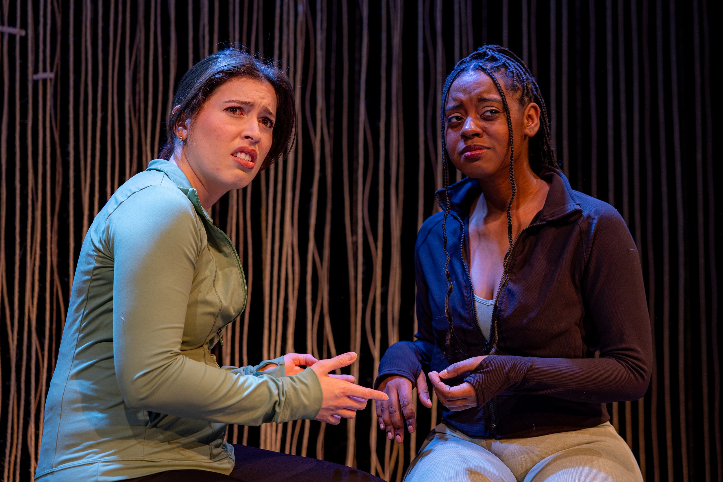 Tori Kilkenny as Becca and Carmia Imani as Carly
