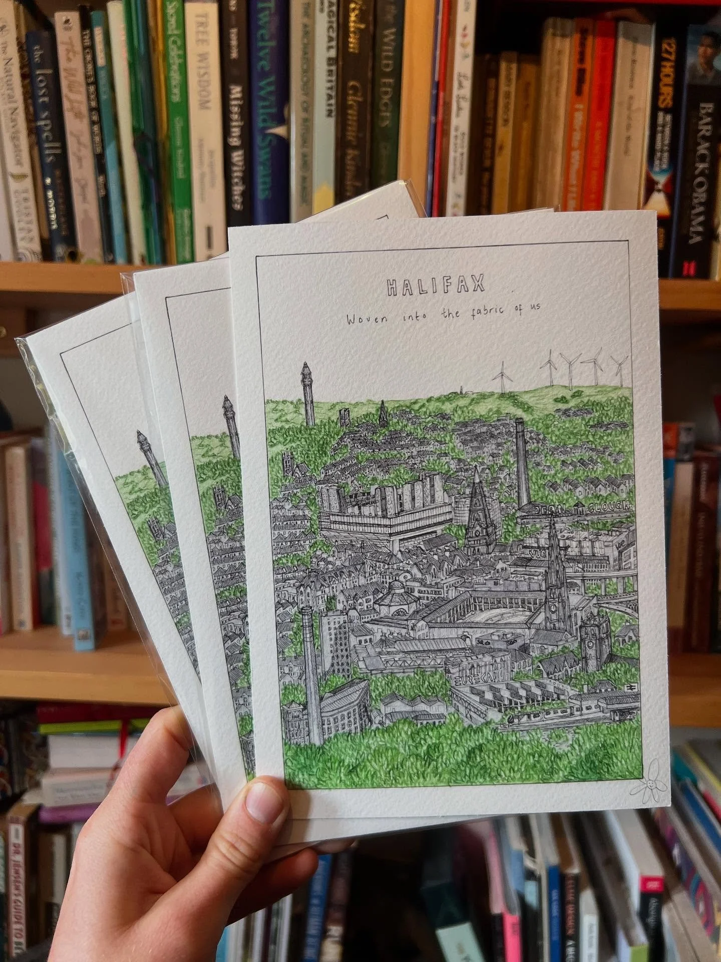 Halifax: Woven into the fabric of us
The Calderdale Series, 2025

Part 1 of a series of pieces that I&rsquo;ve decided to do as an ode to the Calder Valley, my home💚 It&rsquo;s the view from Beacon Hill, the best place to look out over Halifax, with