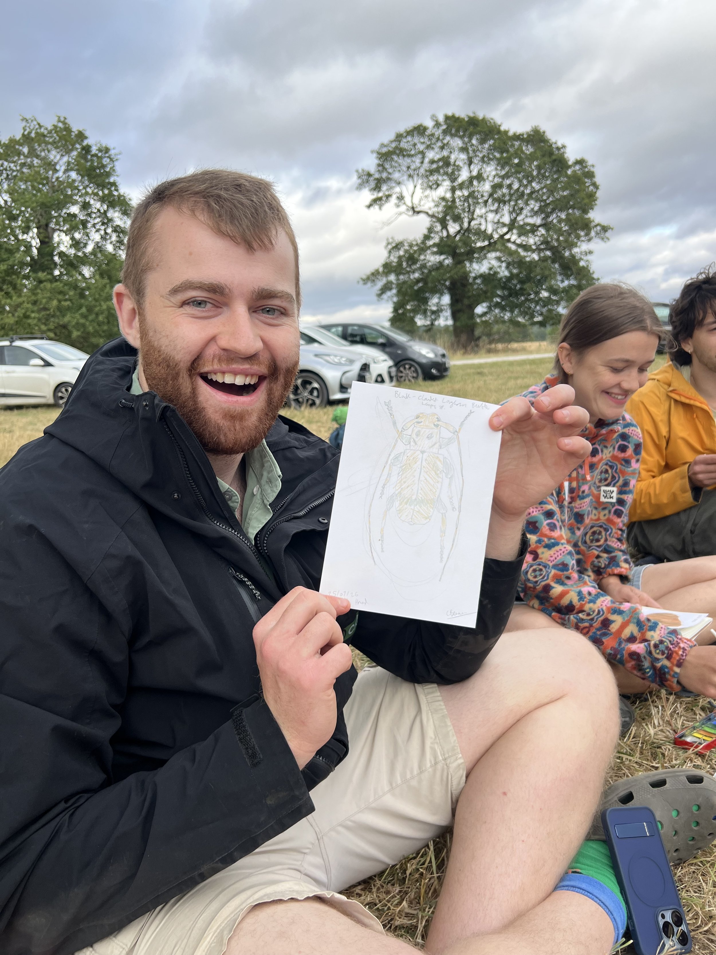 Chris - pleased with his work!
