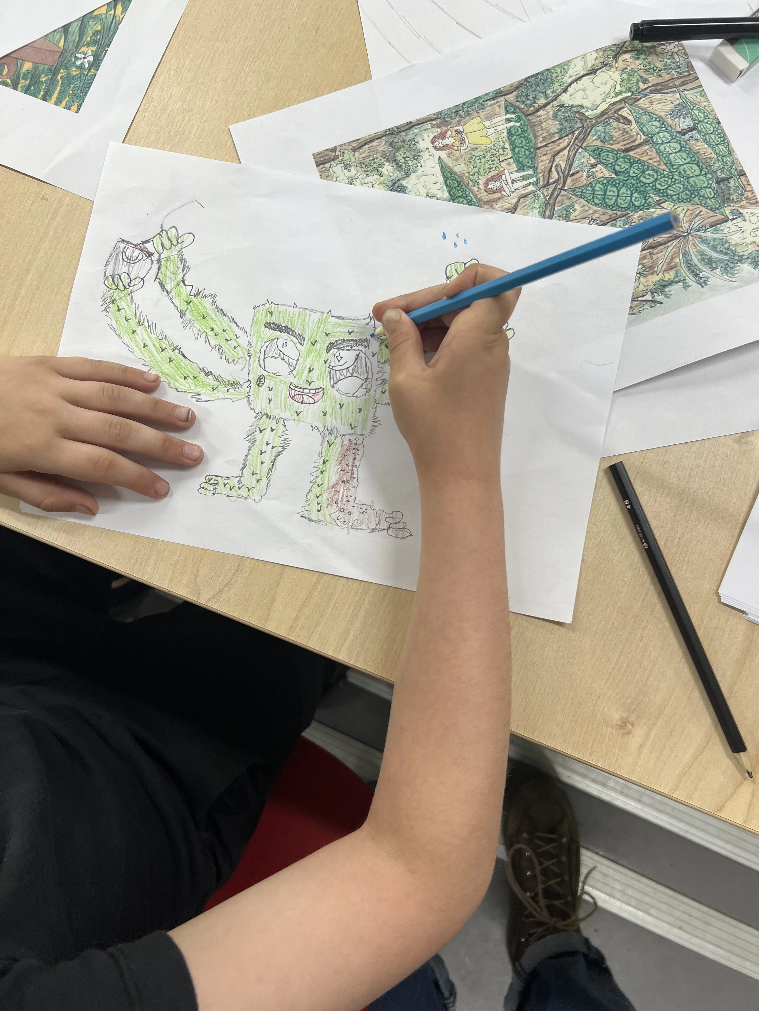 Marcus the moss monster!