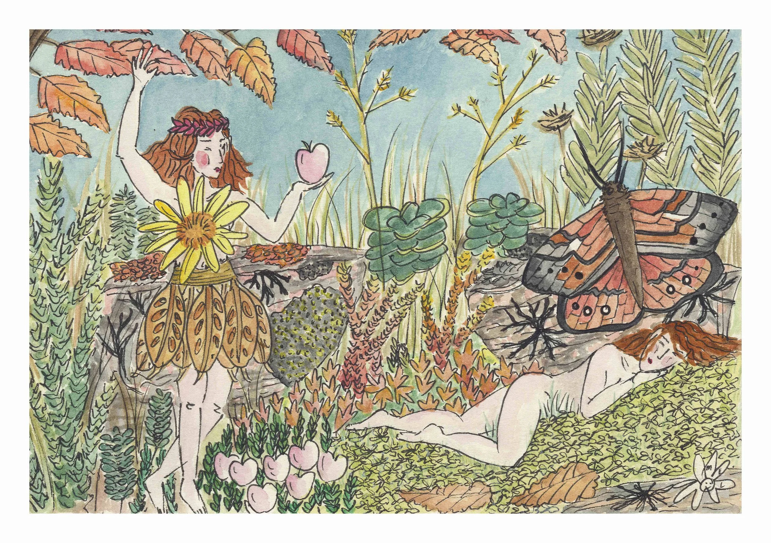 A5 Giclée Print - Peace is Joy Dancing