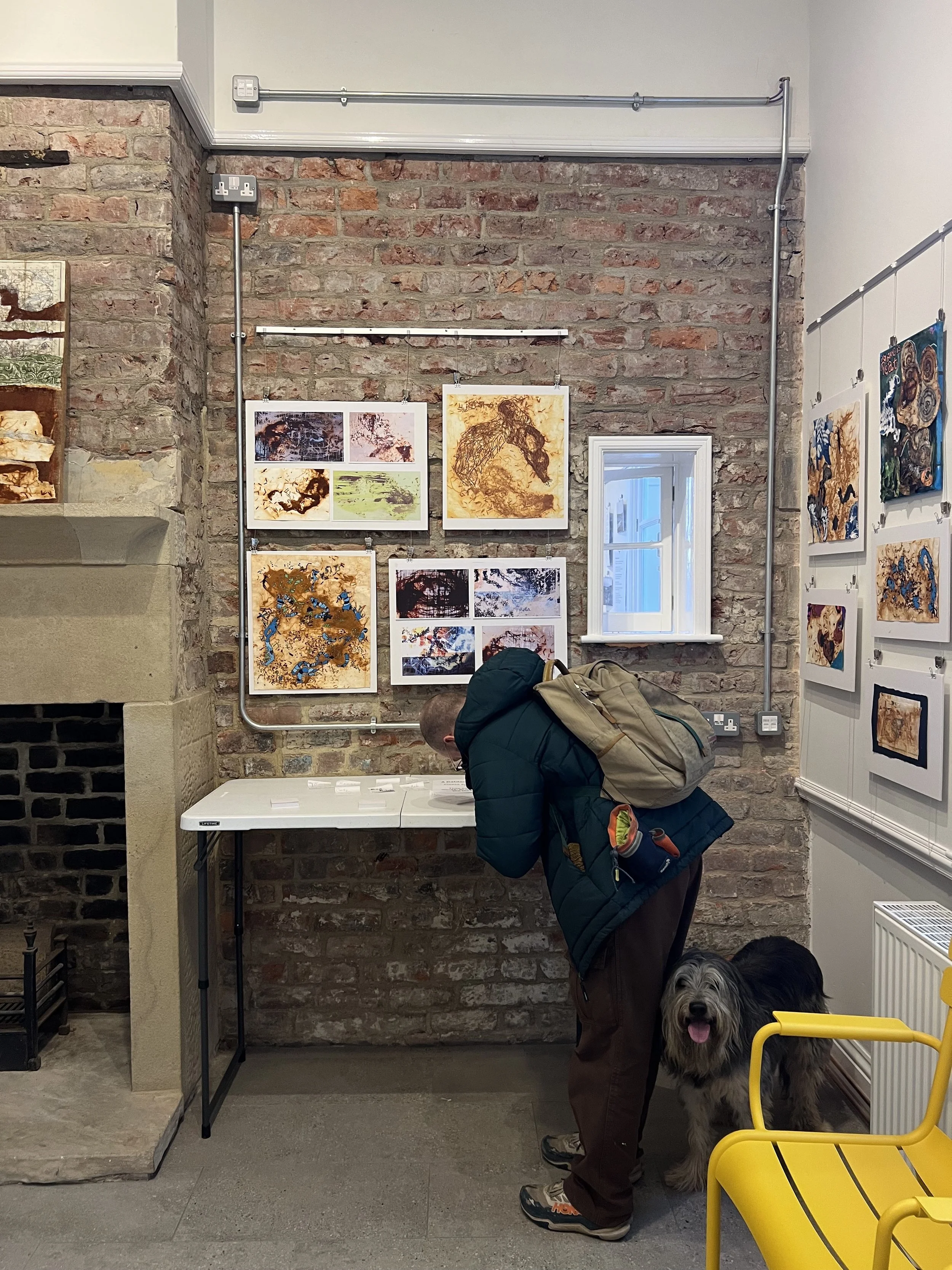 Artwork by Shiela Tilmouth and her workshop participants