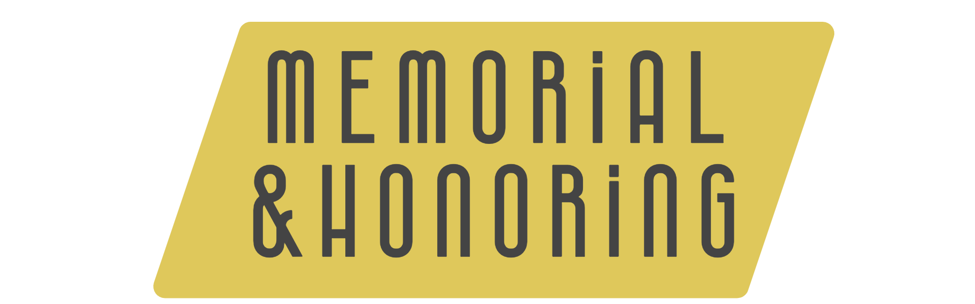 memorial and honoring