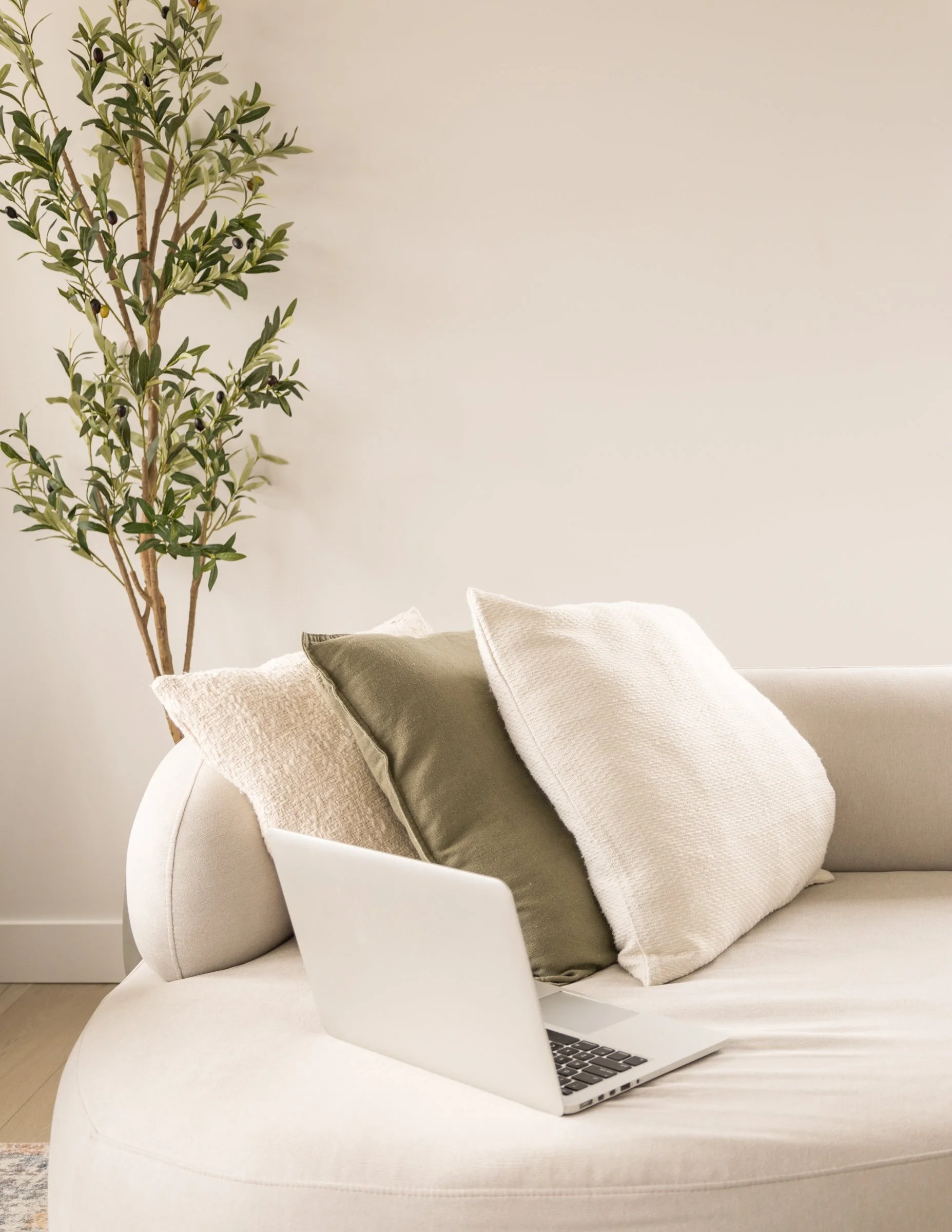 Comfortable therapist office