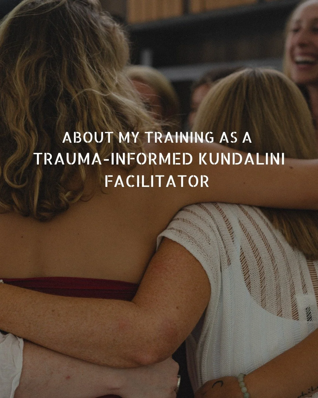 ✨ TRAUMA-INFORMED KUNDALINI TRAINING✨

[Swipe to witness this transformational journey]

Immersing deeply in the sacred science of Kundalini - learning to awaken and guide this powerful serpent energy that lies dormant at the base of our spine. 

Thr