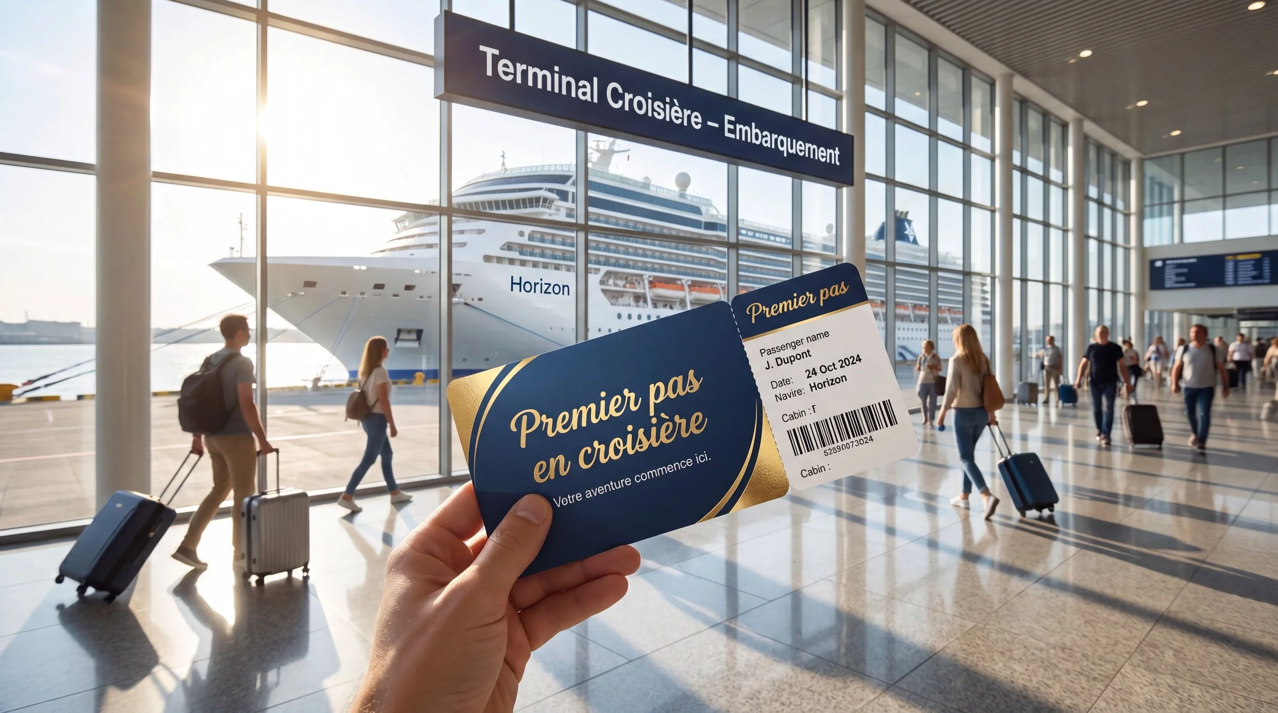 Premiers pas en croisière