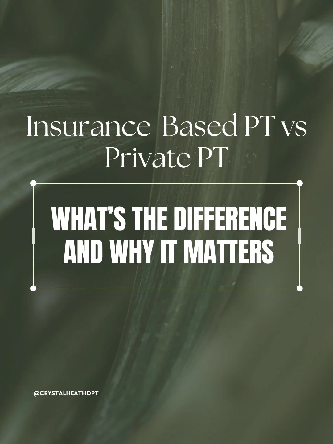 We often hesitate to invest in our own health and recovery.
Your body is your foundation&hellip; when it&rsquo;s supported, everything else in life feels easier. 🌿

What if we shifted our priorities just a little?
How could life look different for y