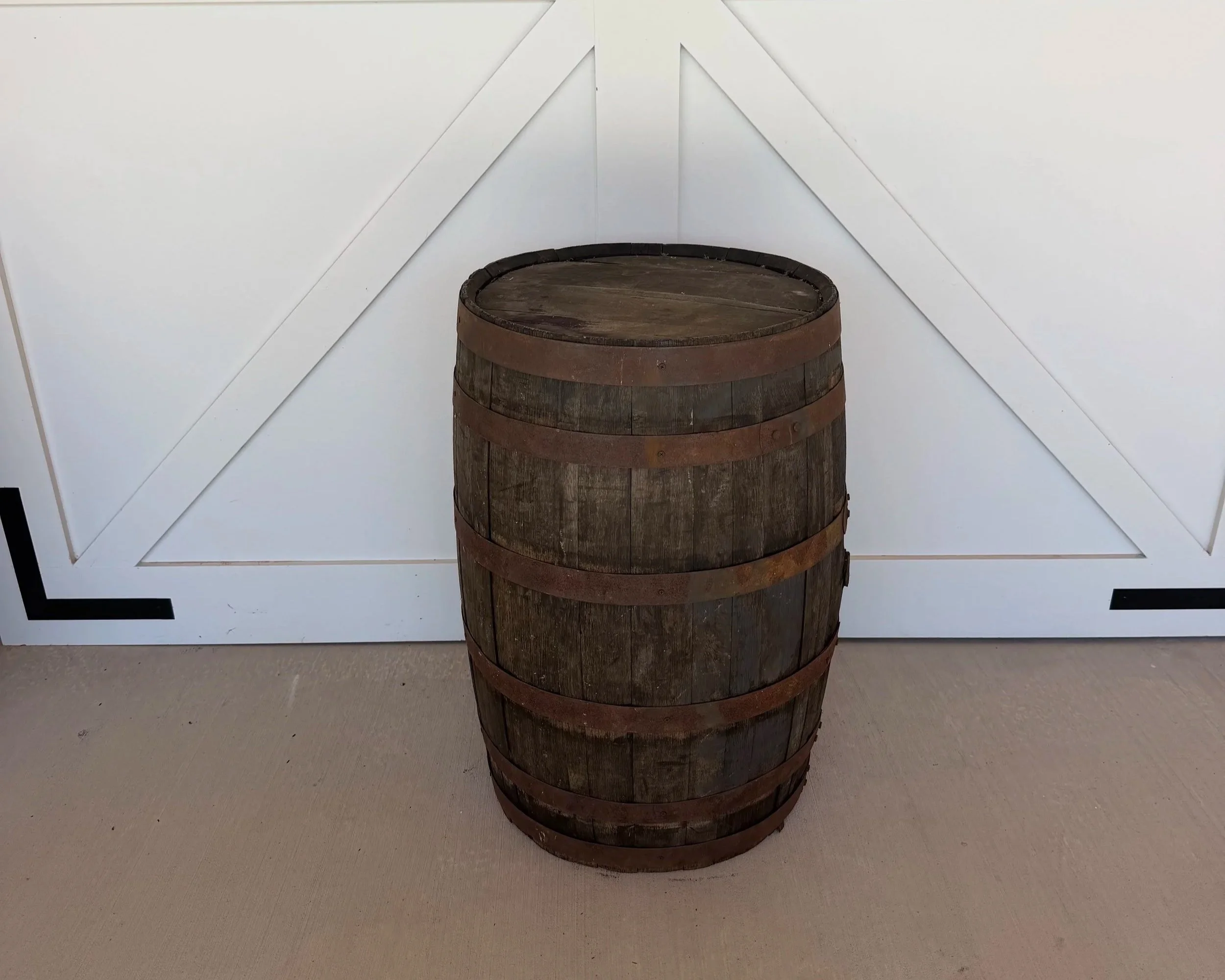 Rustic Wine Barrels (8) 22" W x 36" H