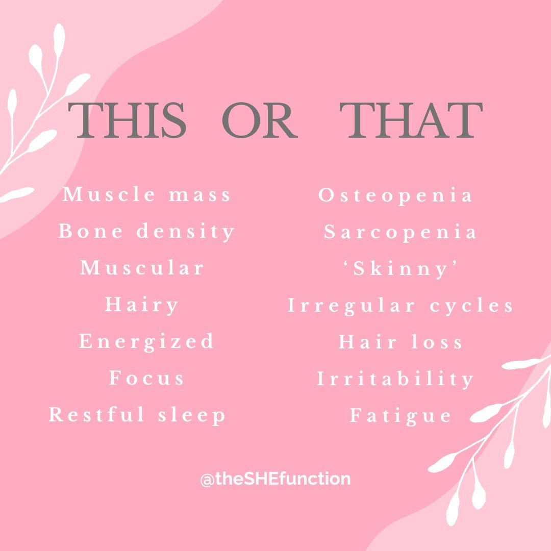 Which would you rather?? 🤔

For she's there is always the debate- I want to be healthy but skinny; I want to strong but not bulky &amp; on &amp; on ........

But what if we changed the focus to health rather than outcomes - hear me out. 

What if we