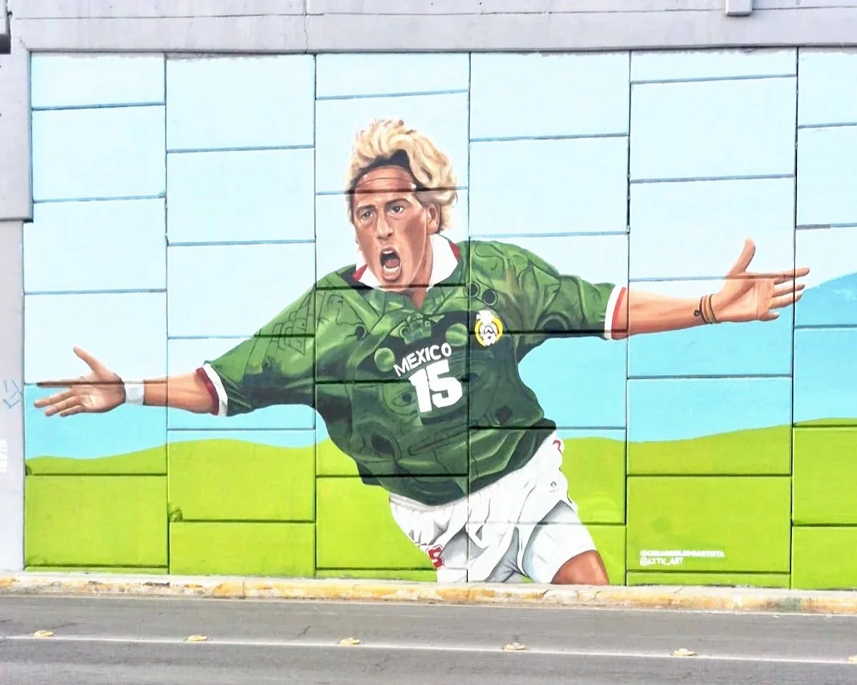 mural de futbol
