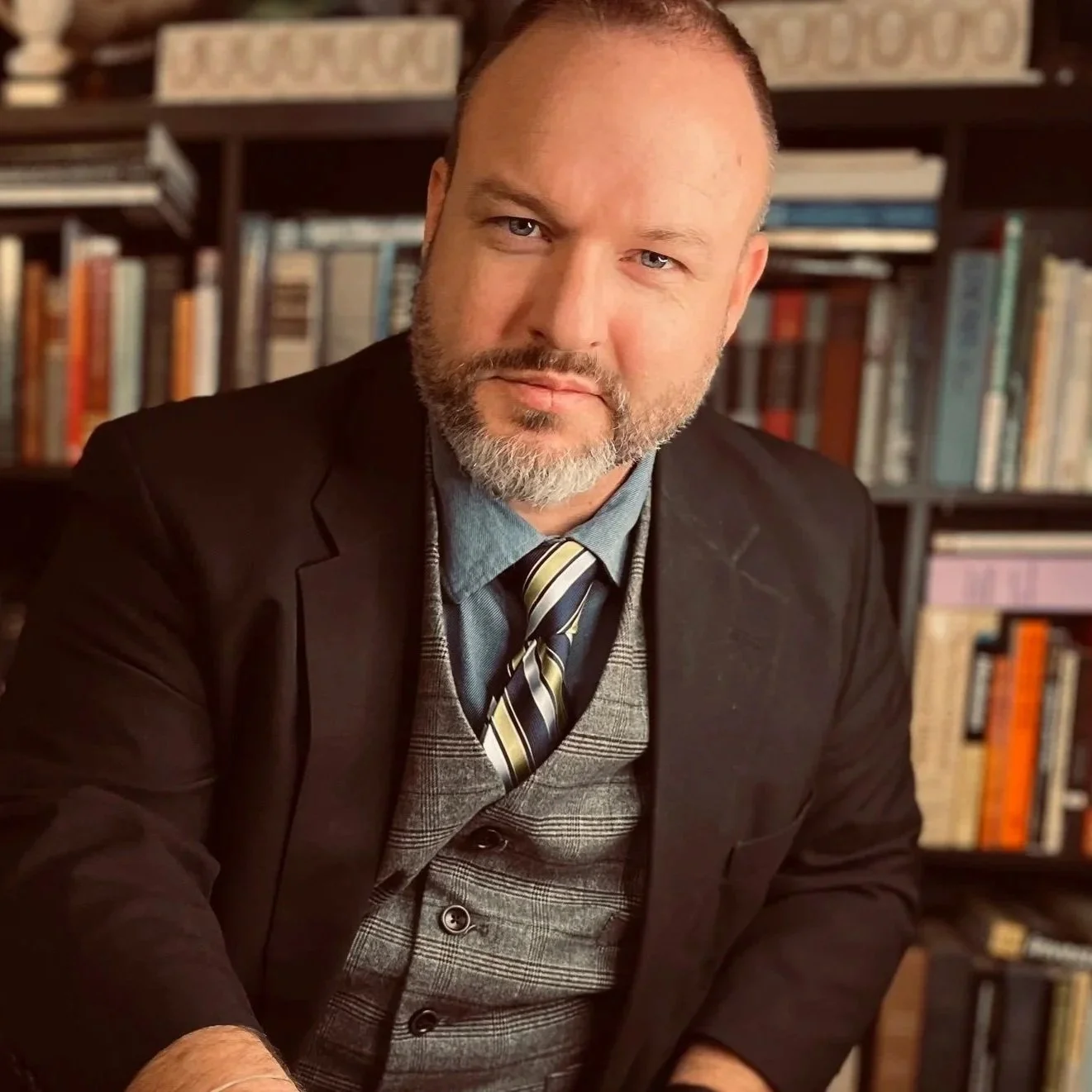 Gentry engaged in a cognitive analysis session with an executive.