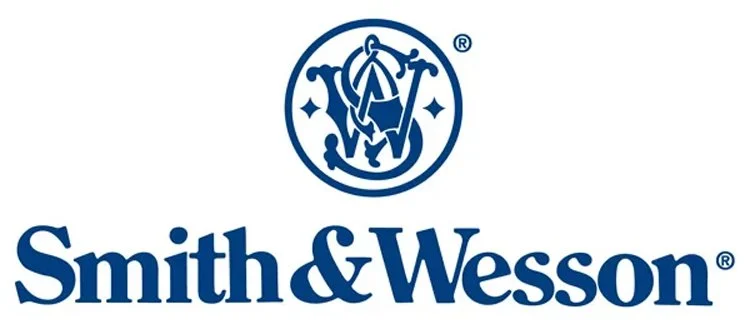 Smith & Wesson logo with emblem and text