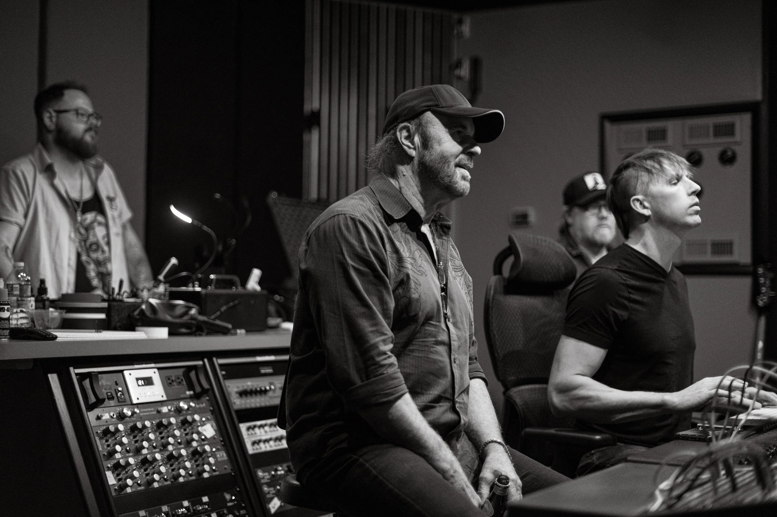 Don Barnes of 38 Special recording at Real2Reel Studios