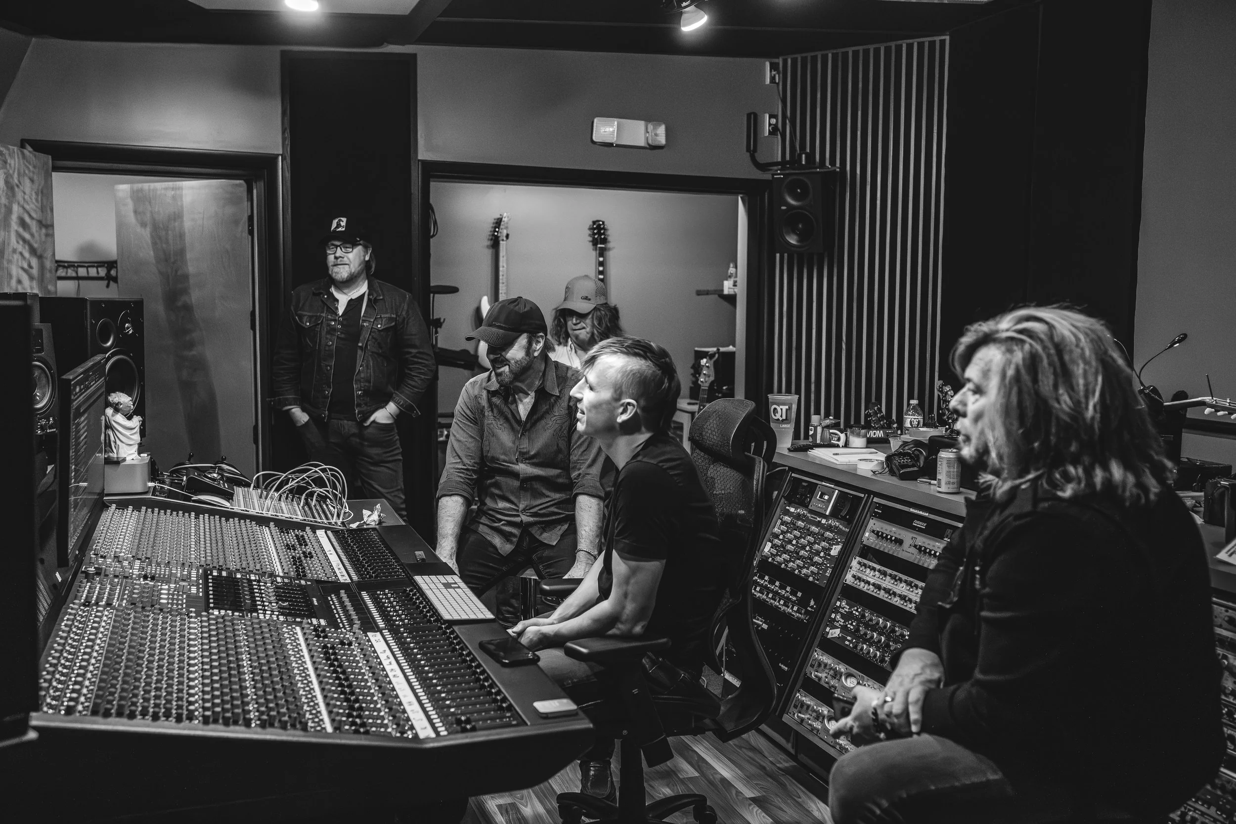 38 Special recording at historic Real2Reel Studios in Georgia