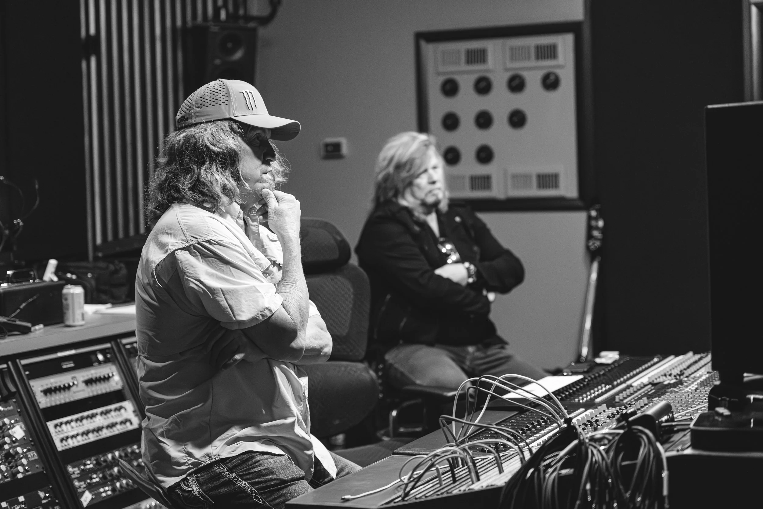 Bobby Capps and Jerry Riggs of 38 Special at Real2Reel Studios