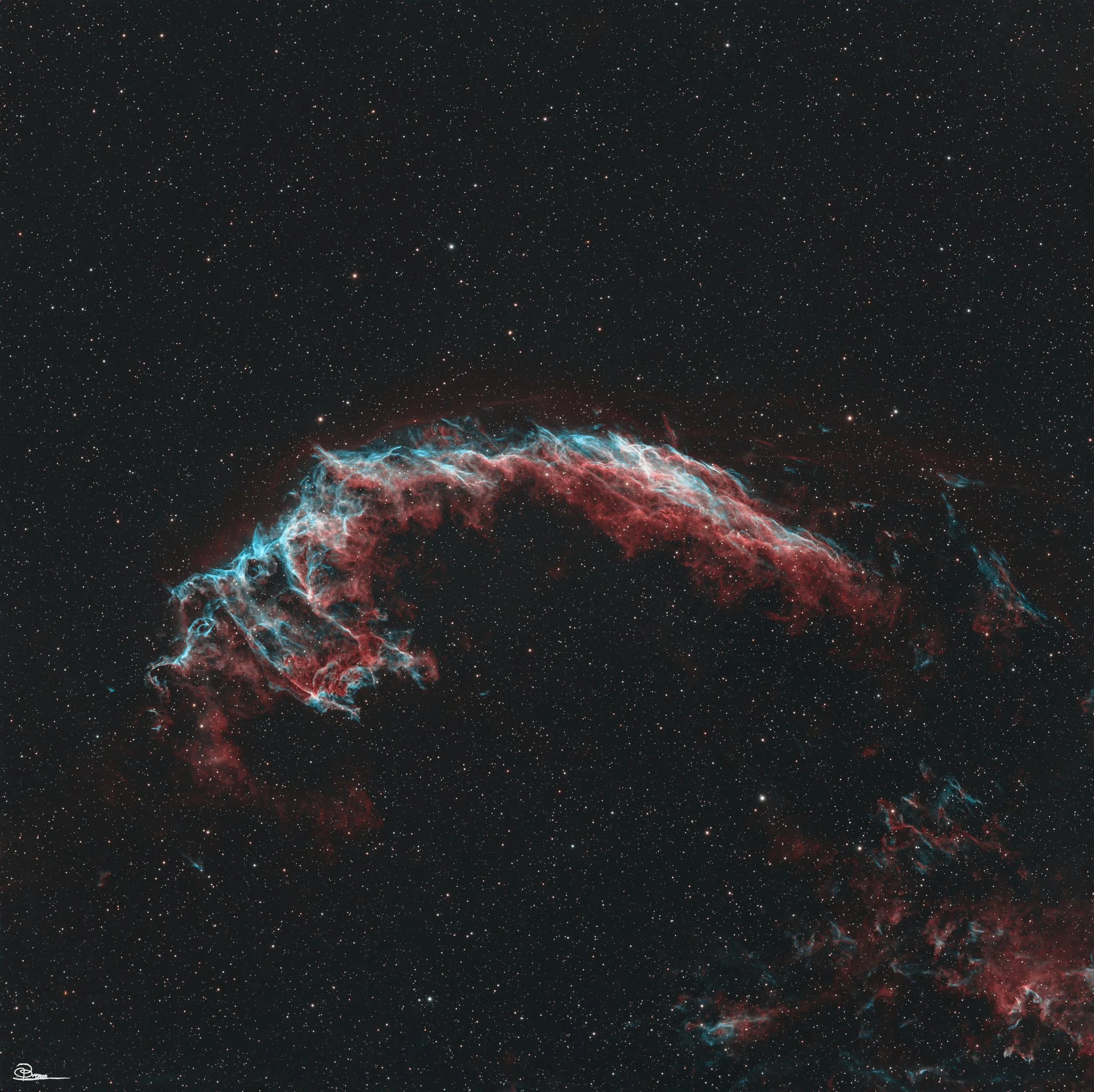 The Eastern Veil Nebula
