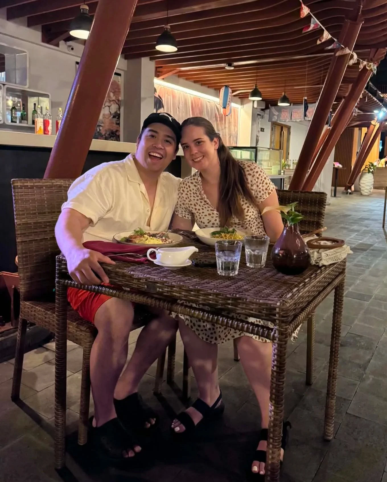 Dinner at JABA lounge bali kuta sunset road
