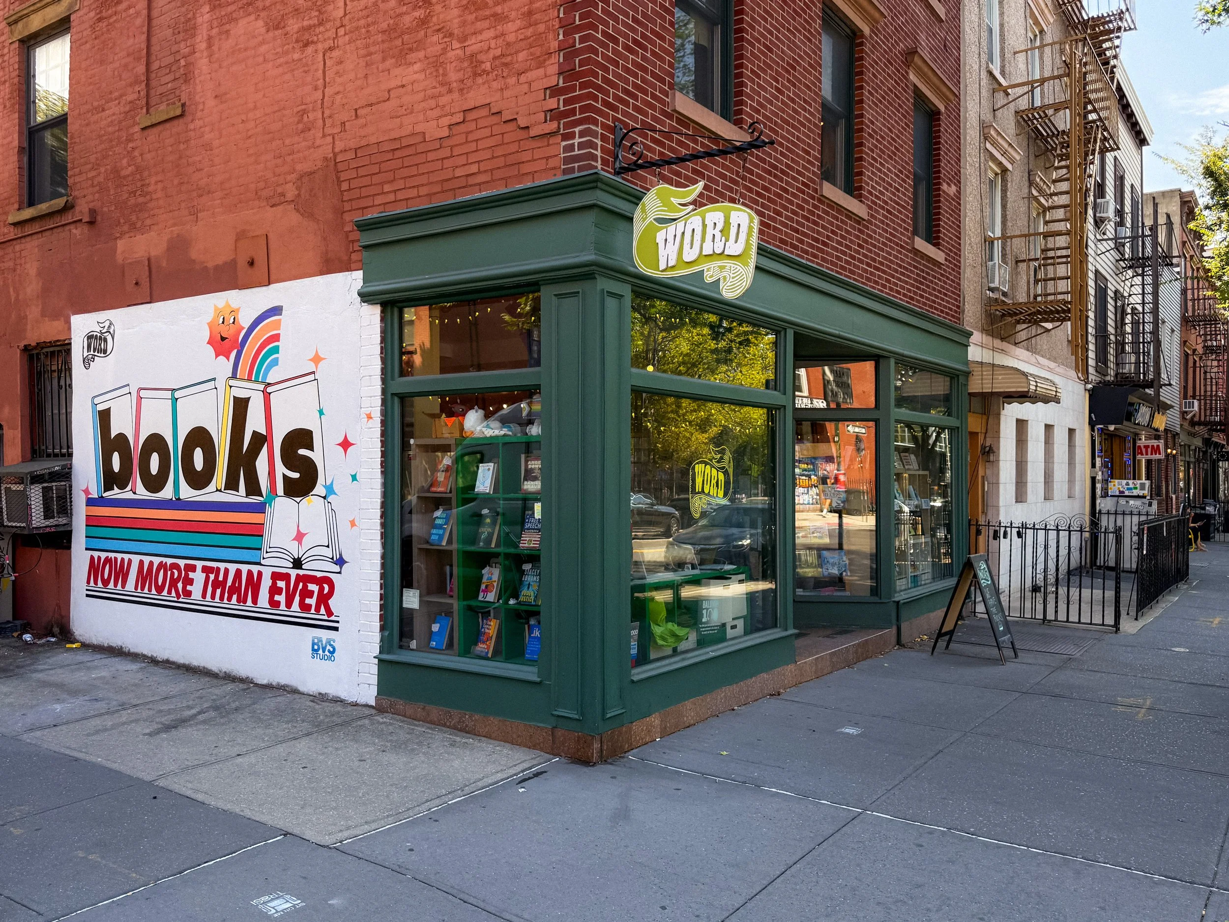 Word Bookstore, independent neighborhood bookstore in Greenpoint Brooklyn