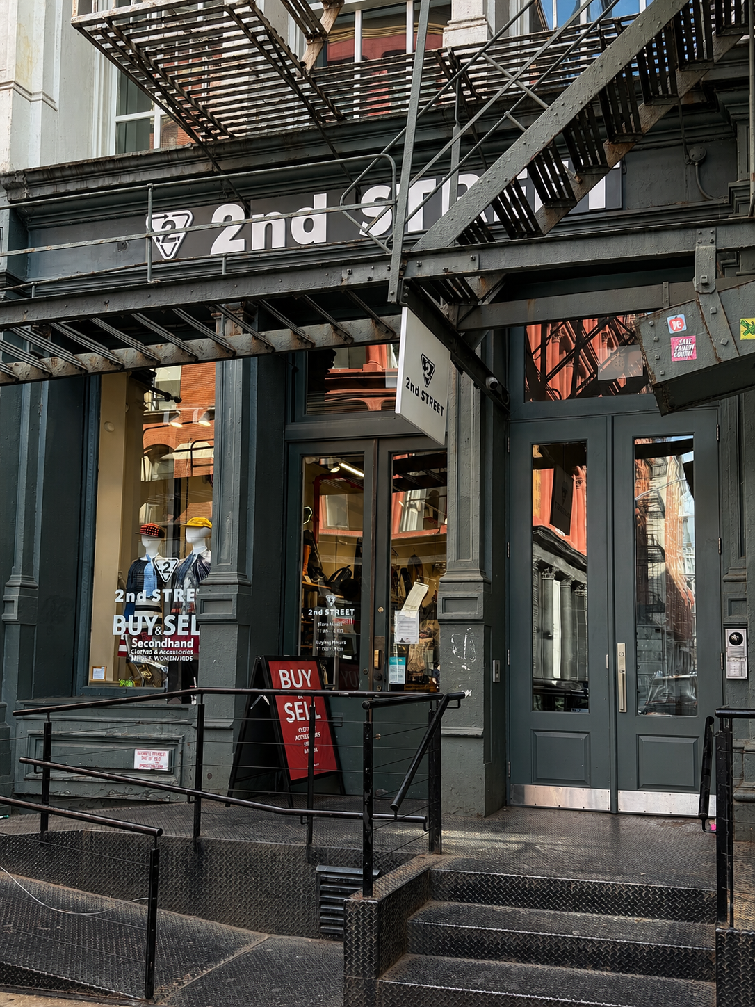 Second Street Secondhand resale store in SoHo, Manhattan
