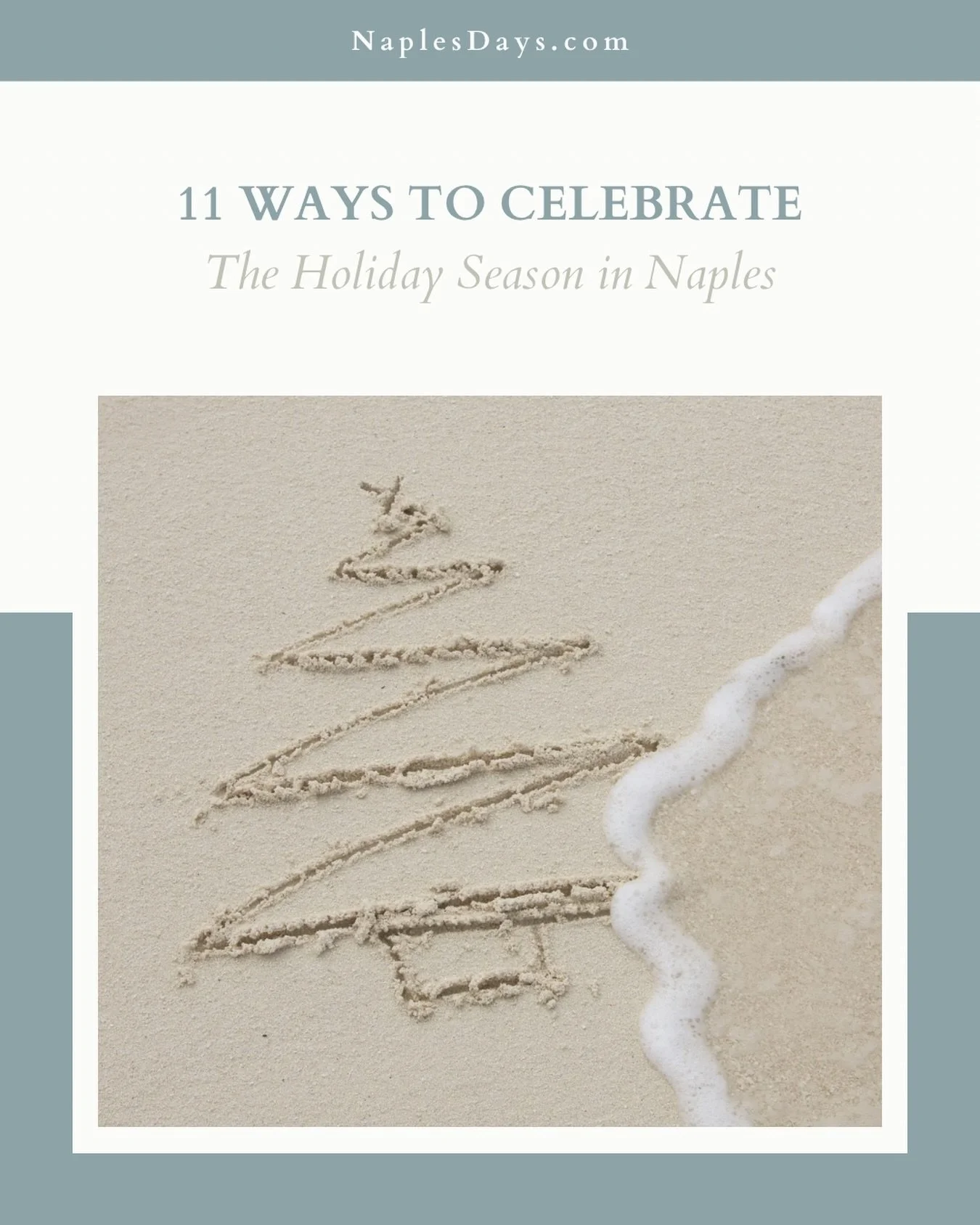 The most wonderful time of the year, Naples edition. ✨ 

From the glow of Johnsonville Night Lights at @naplesbotanical to evening strolls along @thirdstreetsouth, holiday boat parades, and seasonal performances, December is pure magic in Naples.

Ou