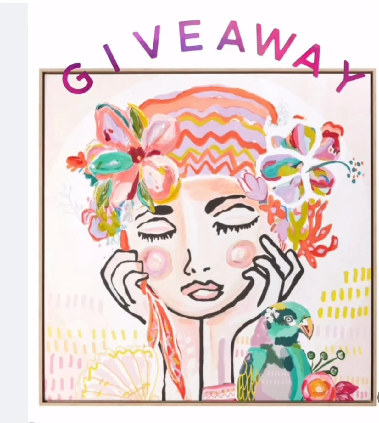 Congratulations @jobaldwin_ on winning one of the last remaining Talulah artworks. 

Dm for to claim. 🌸💫❤️🌈