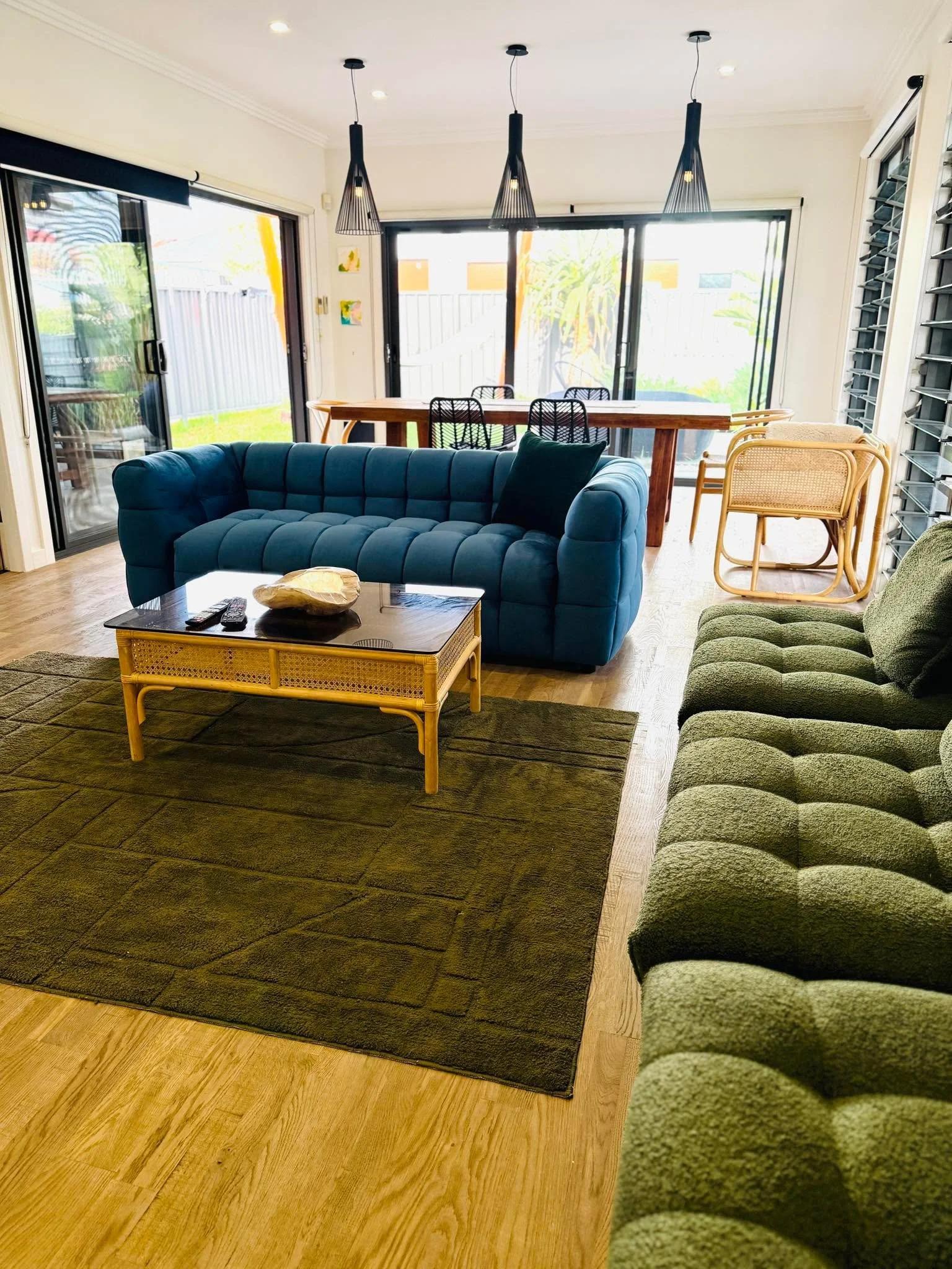 Finally upgraded the lounge for the air BnB. 🤭🤪

Some availability in the second week of school holidays if you know anyone needing. 

https://www.airbnb.com.au/rooms/1557562020546677365?unique_share_id=fbdb2d24-60f1-4f49-9e7e-b4016842a240&amp;vira